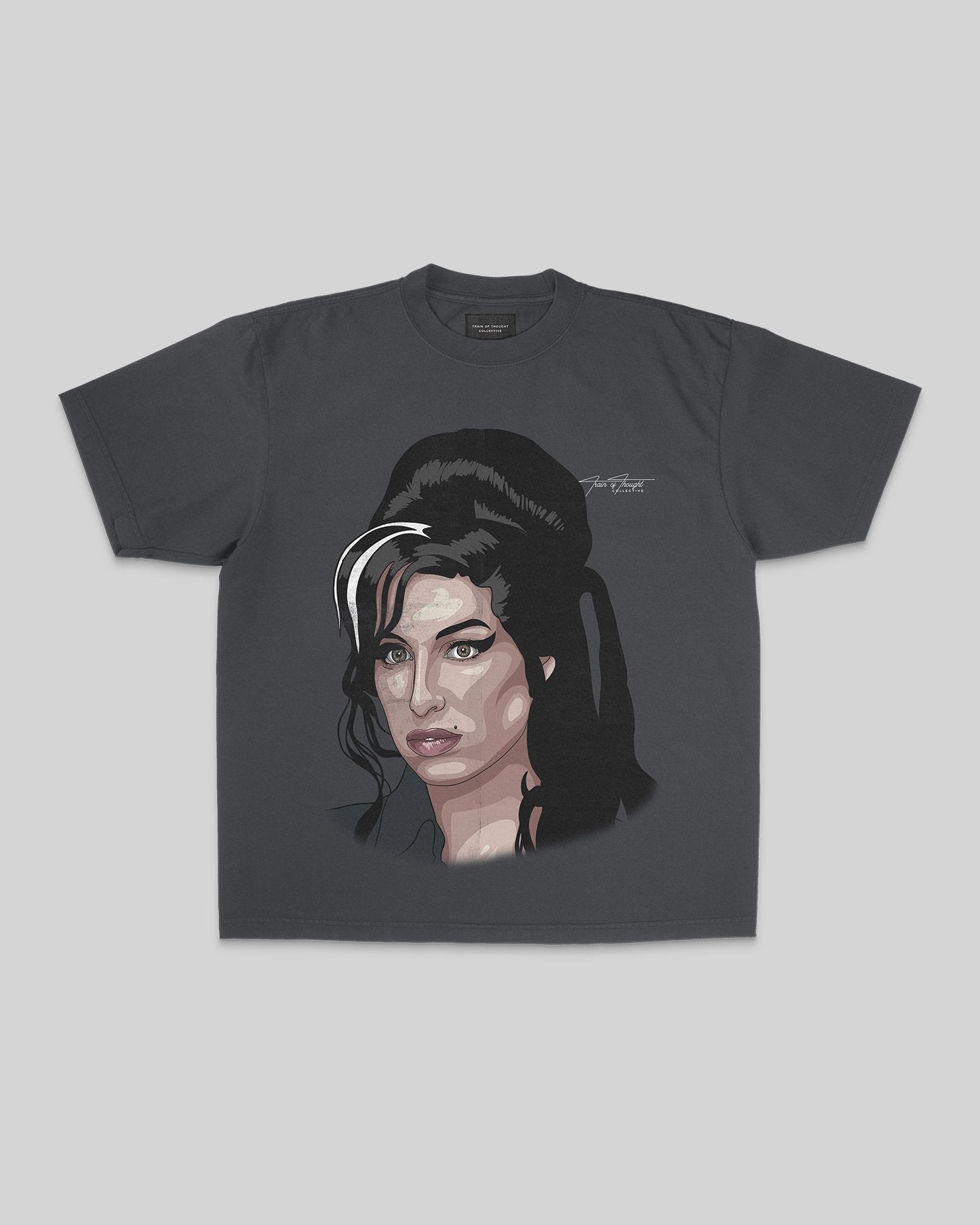 Amy Big Face Oversized Shadow Tee