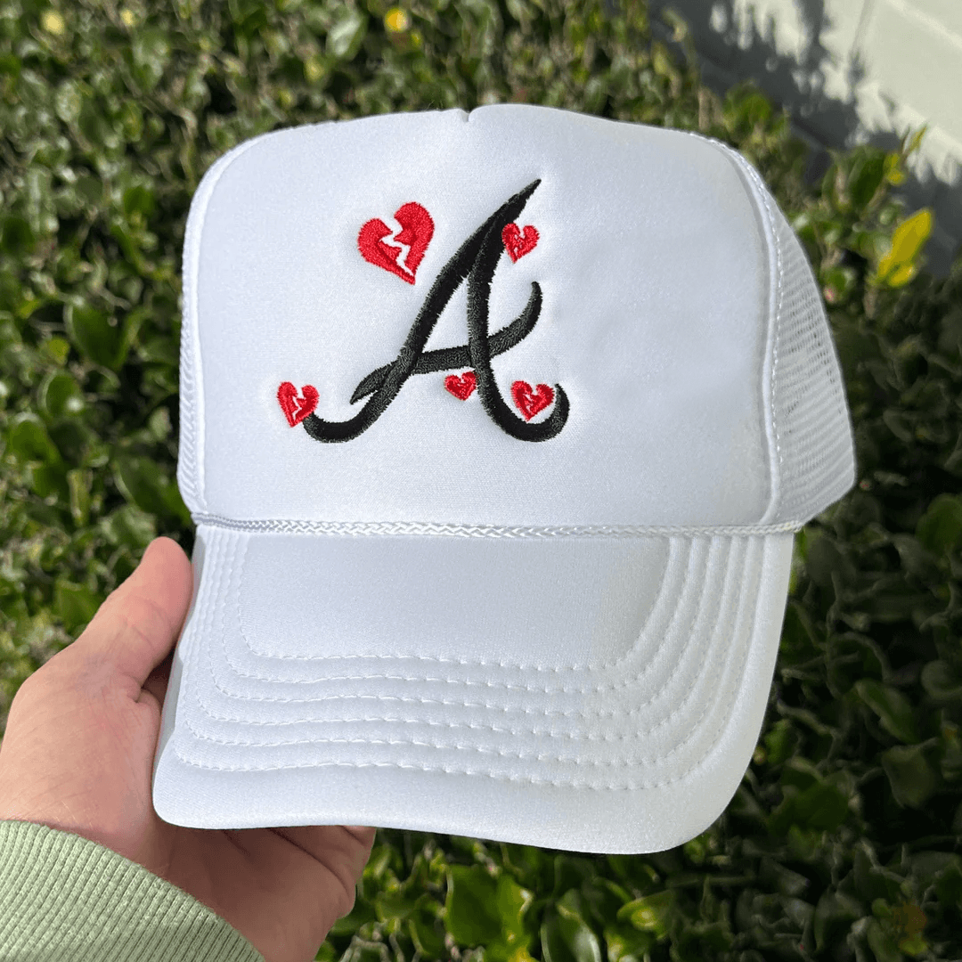 ATL Signature Trucker in White (LIMITED DROP) - Off Brand ApparelATL Signature Trucker in White (LIMITED DROP)