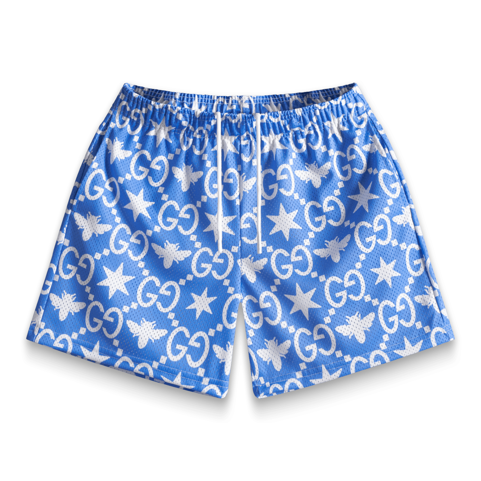 Baby Blue Venice Shorts - BYNXBaby Blue Venice Shorts