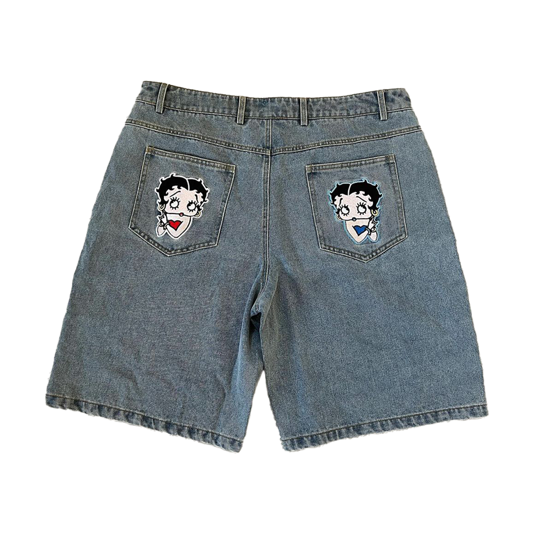 "Brasil" Denim Jorts