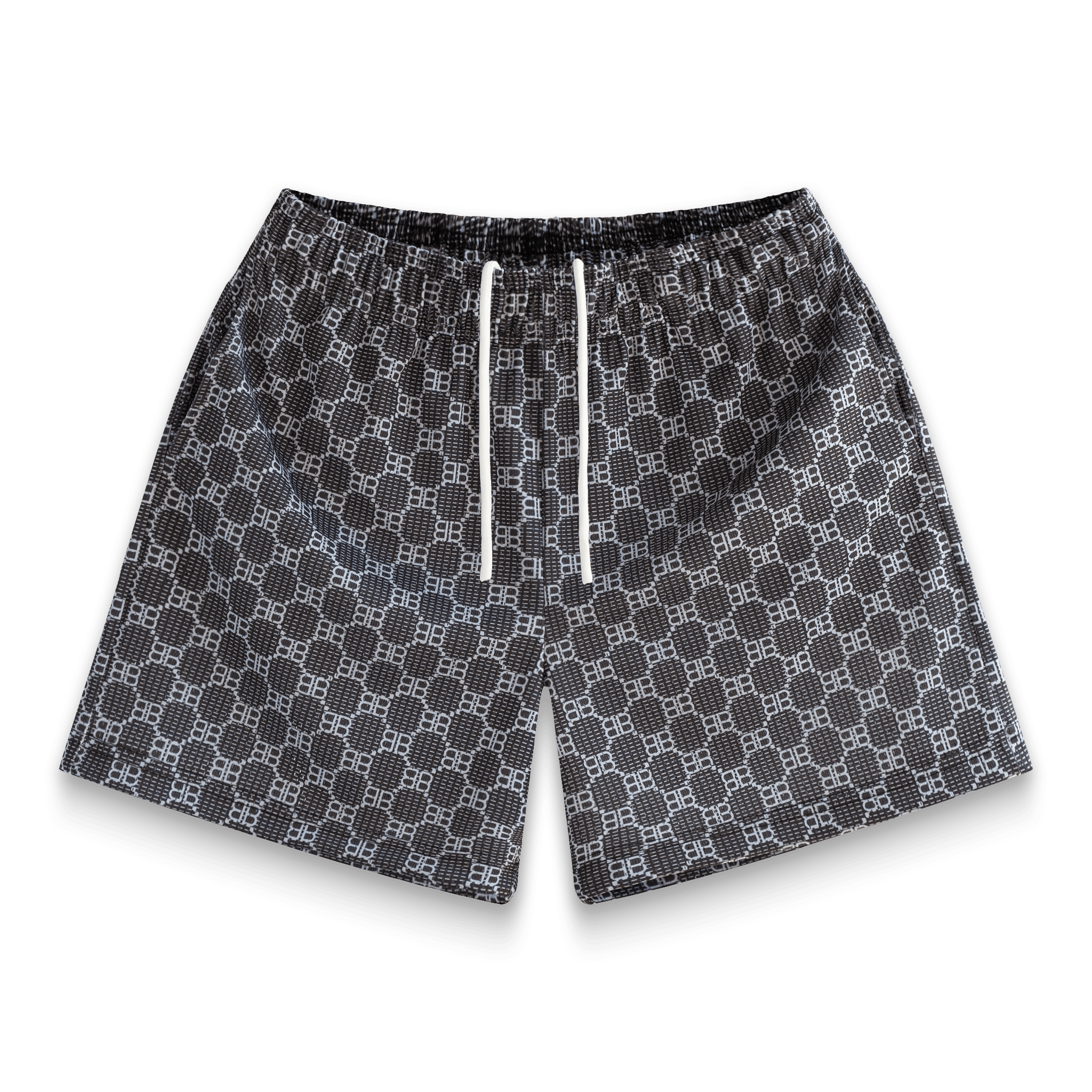 Black Matrix Shorts - BYNXBlack Matrix Shorts