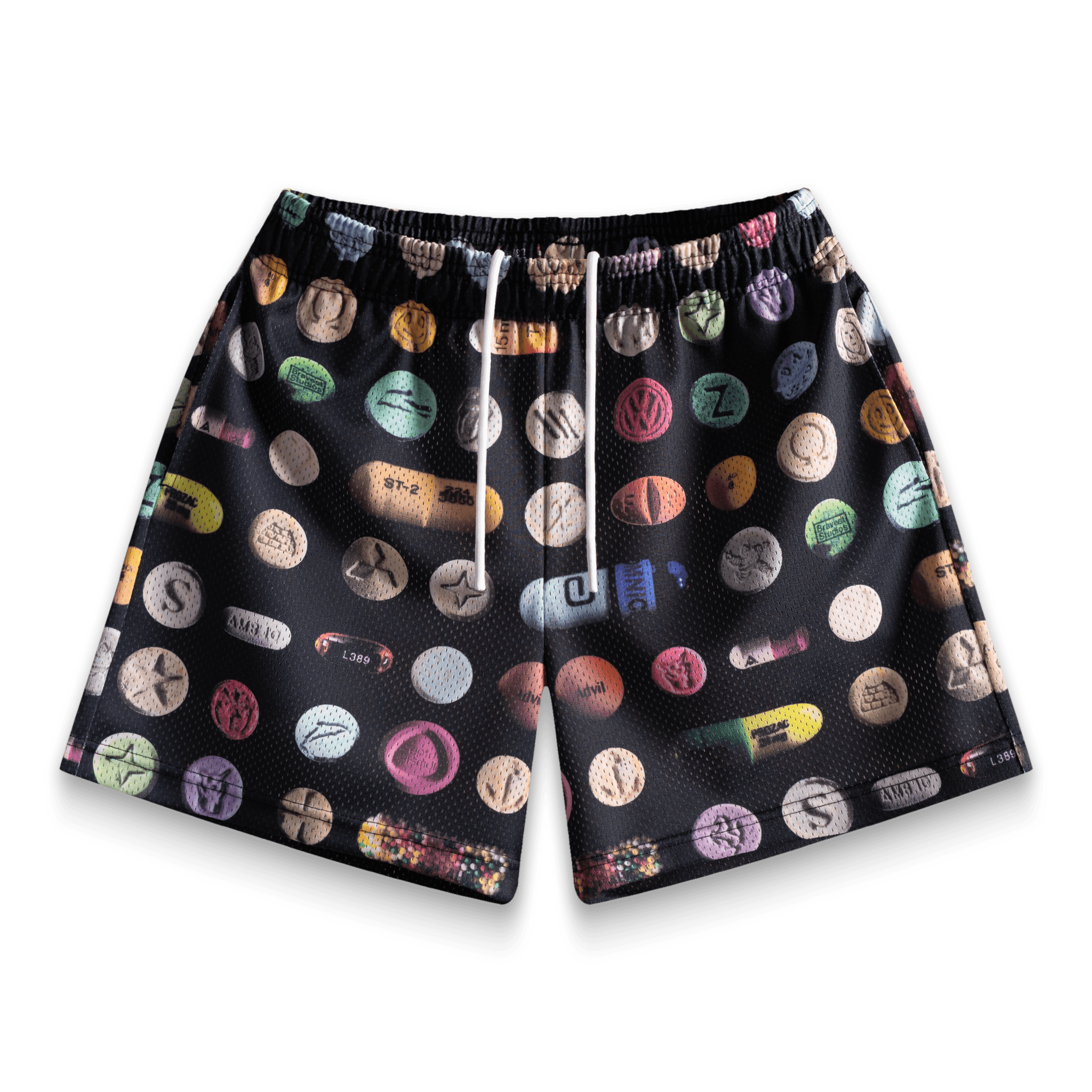 Black Pill Shorts - BYNXBlack Pill Shorts