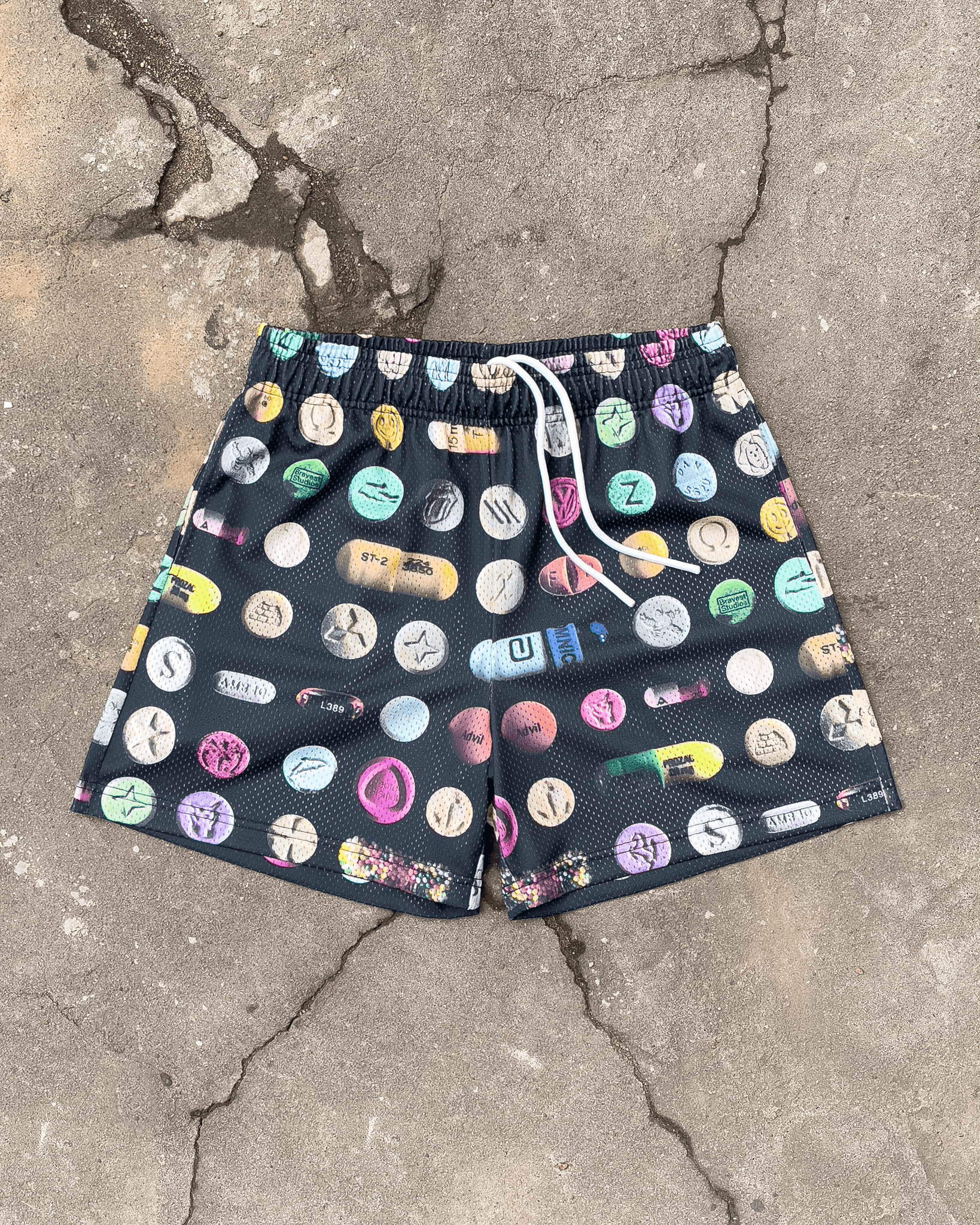 Black Pill Shorts - BYNXBlack Pill Shorts