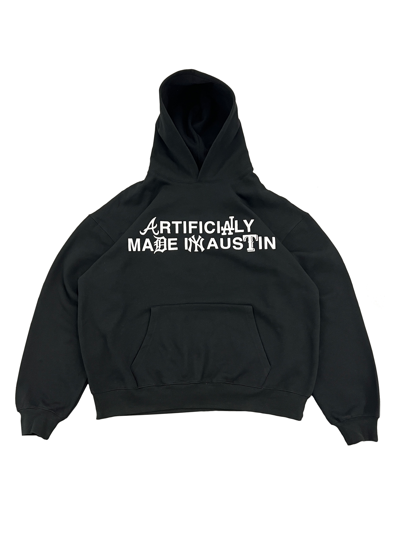 BLACK "MADE IN AUSTIN" HOODIE