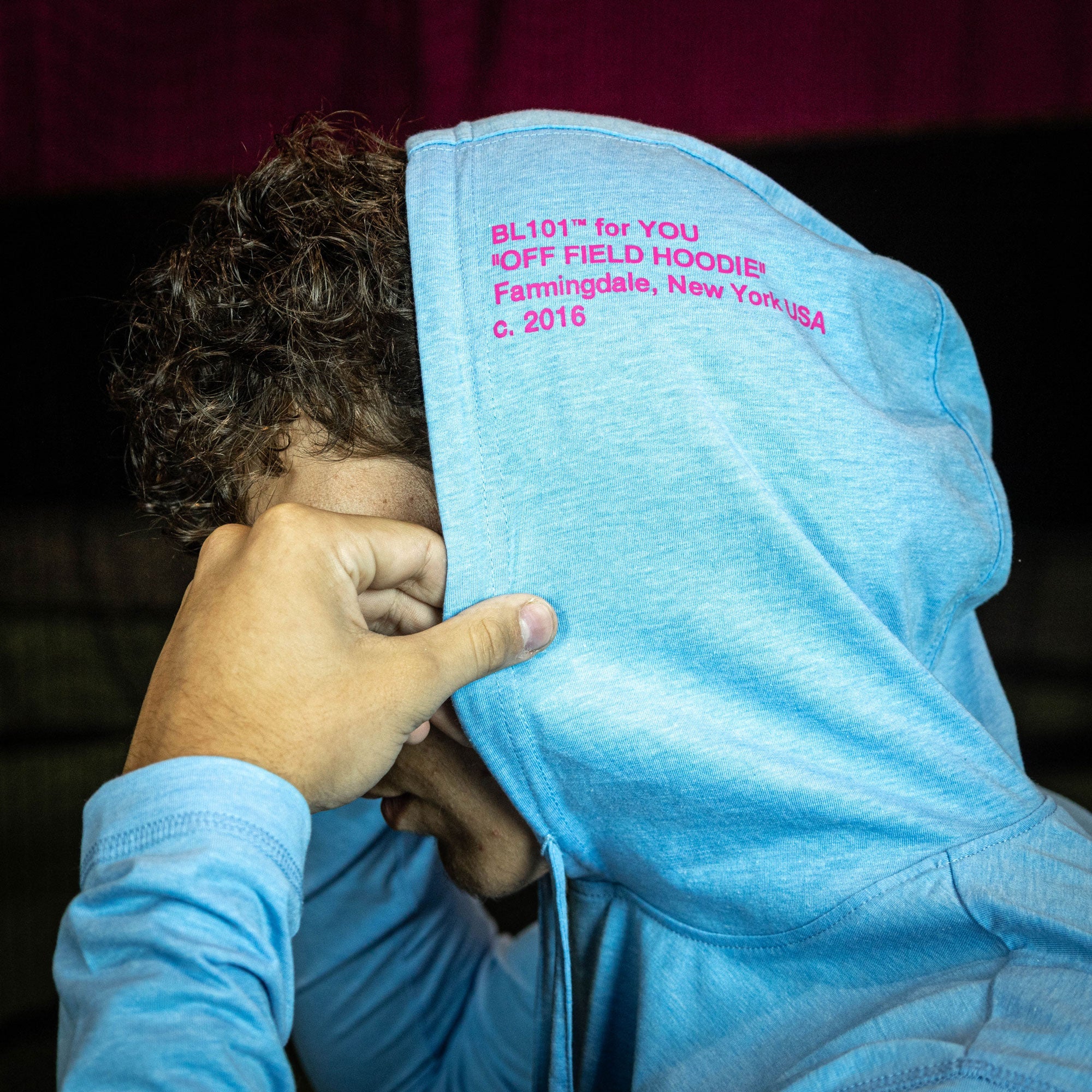 Off-Field Youth Hoodie - Cotton Candy