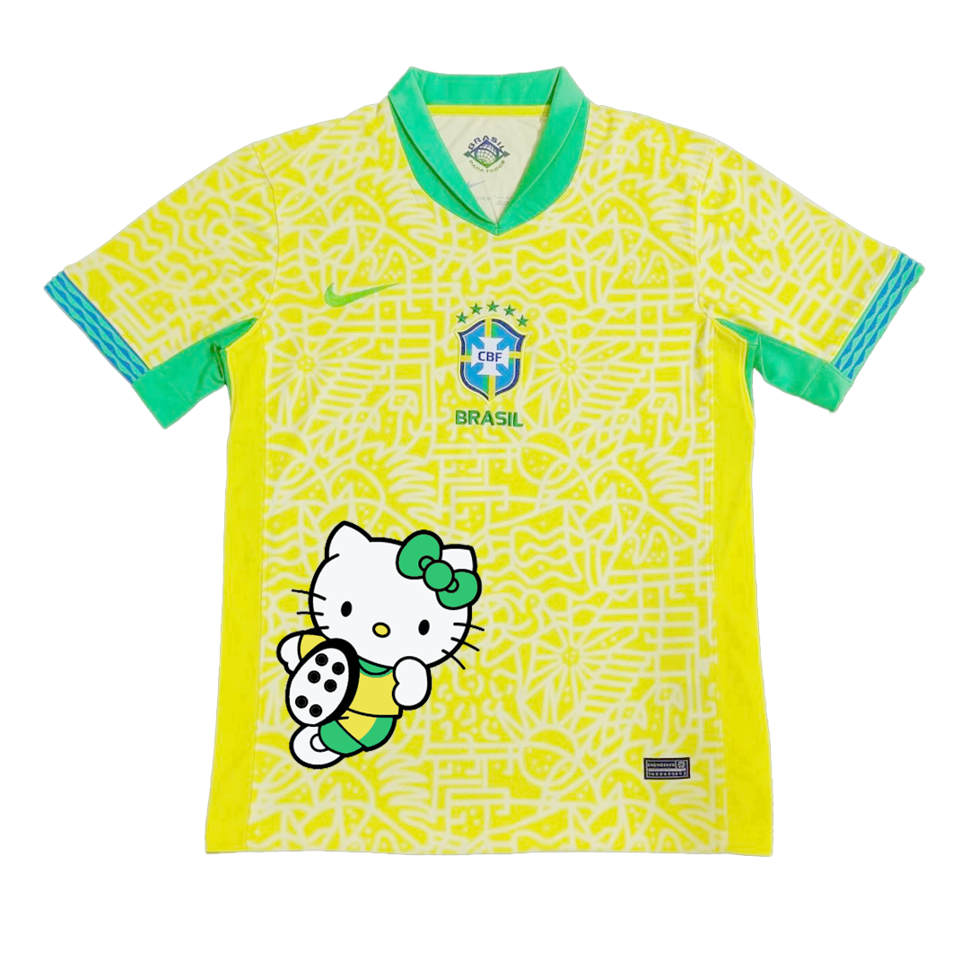 "HK" Brasil Soccer Jersey