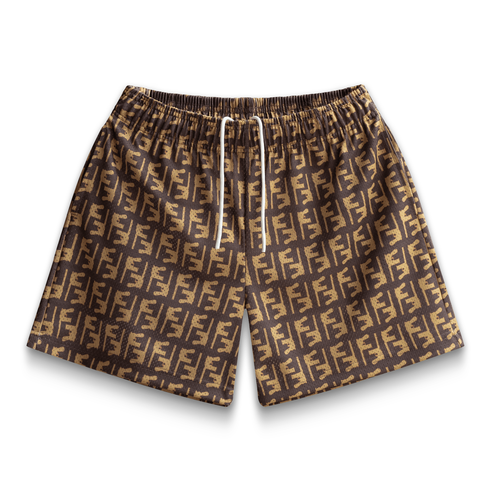 Brown Gunner Shorts - BYNXBrown Gunner Shorts