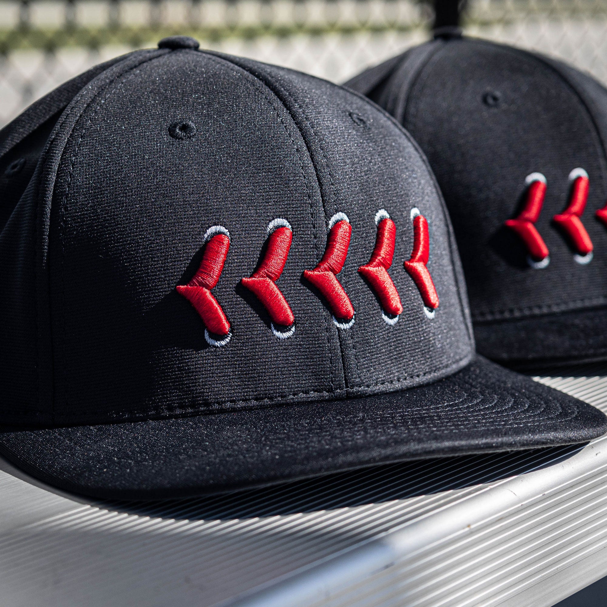 Buzz the Tower Hat - Black/Red