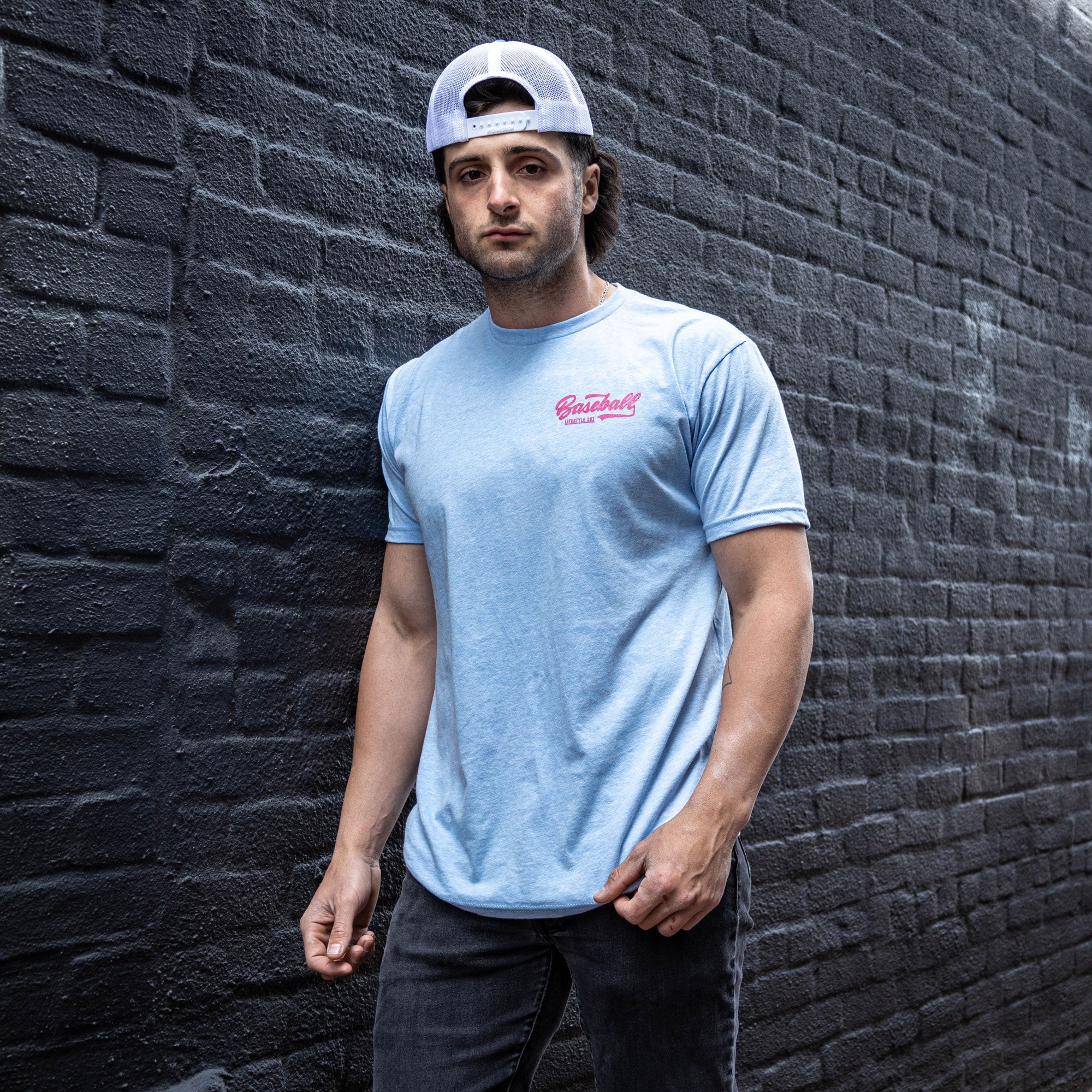 Established Tee - Cotton Candy