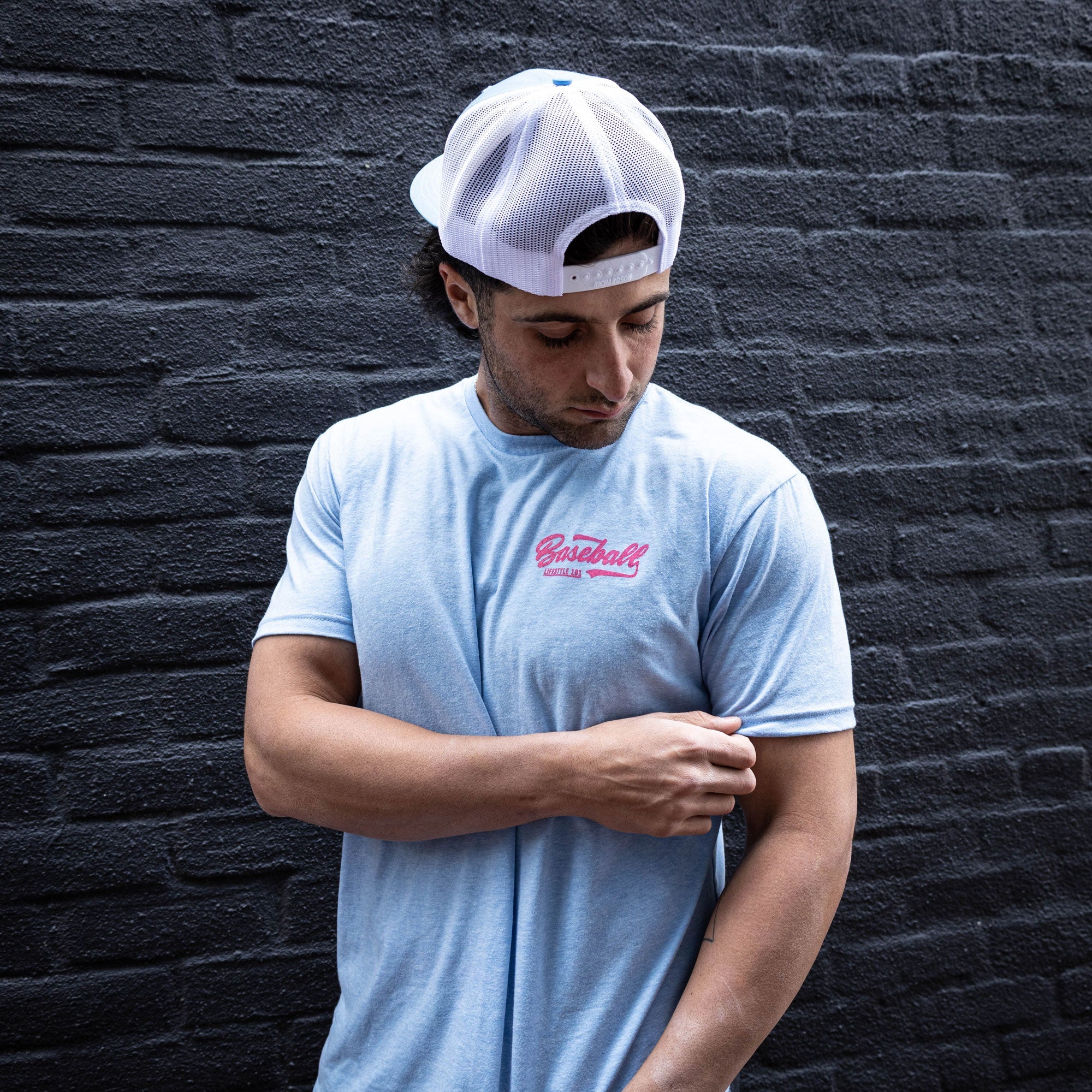 Established Tee - Cotton Candy