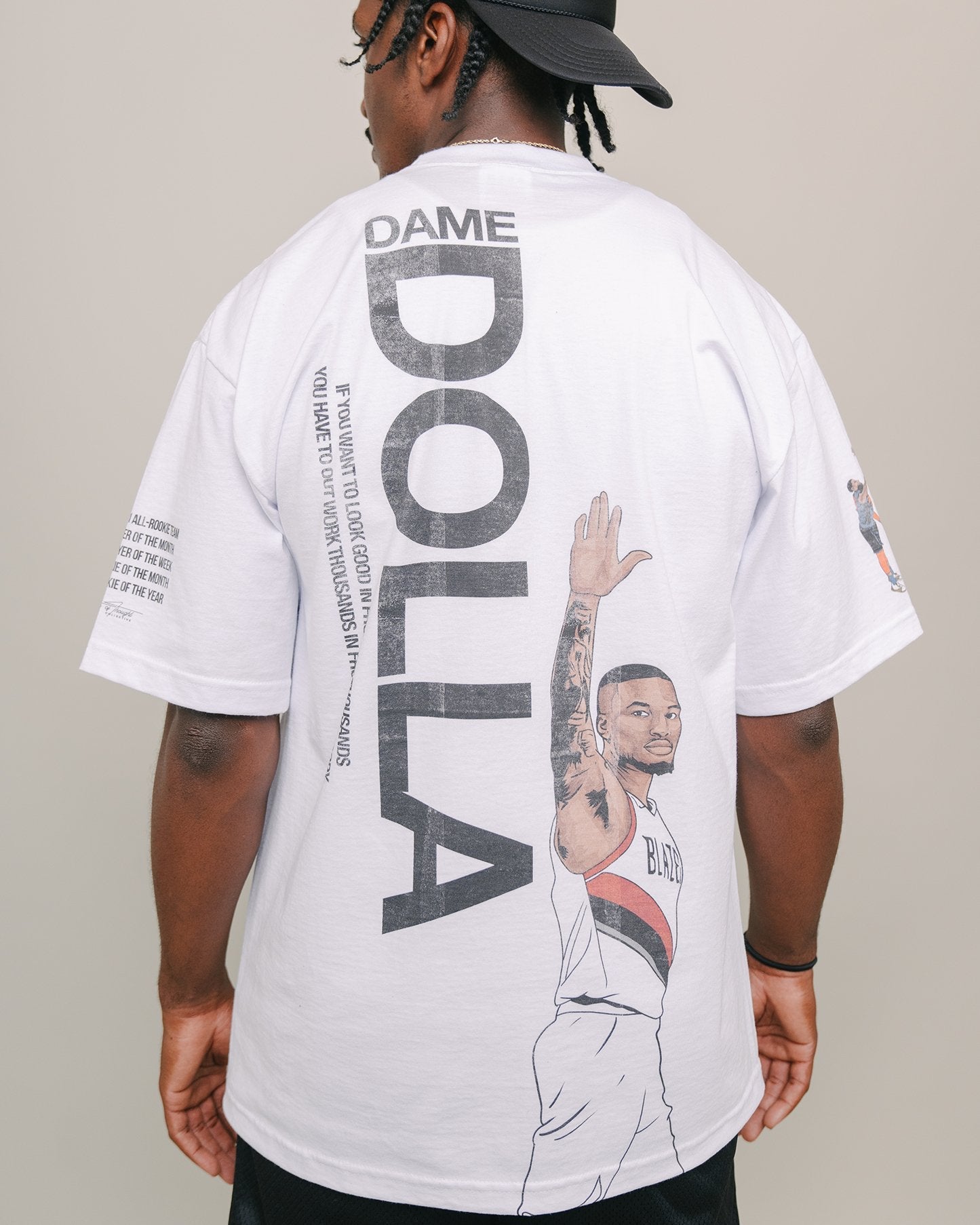 Dame Dolla White Tee *Collectors Edition*