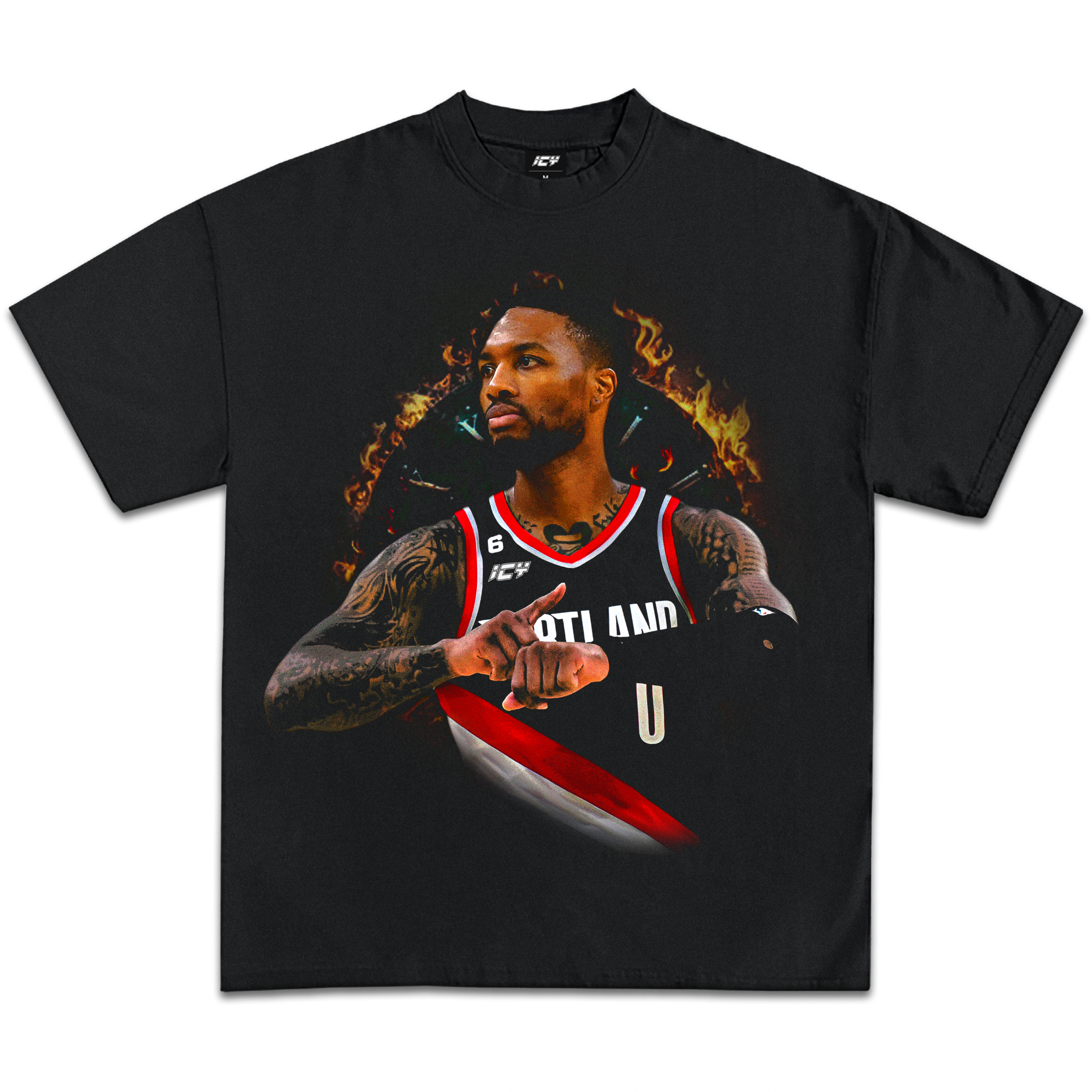 Damian Lillard Icy Exclusive Graphic T-Shirt