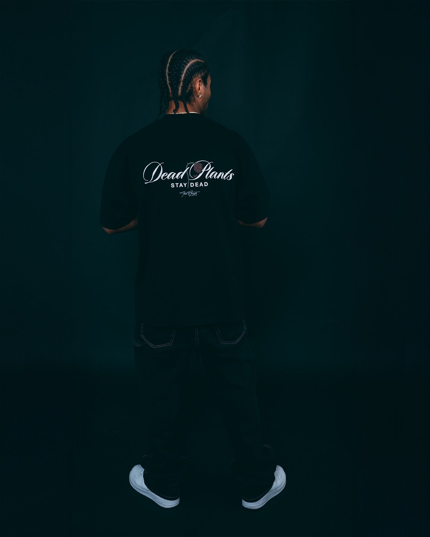 Dead Plants Stay Dead Black Tee