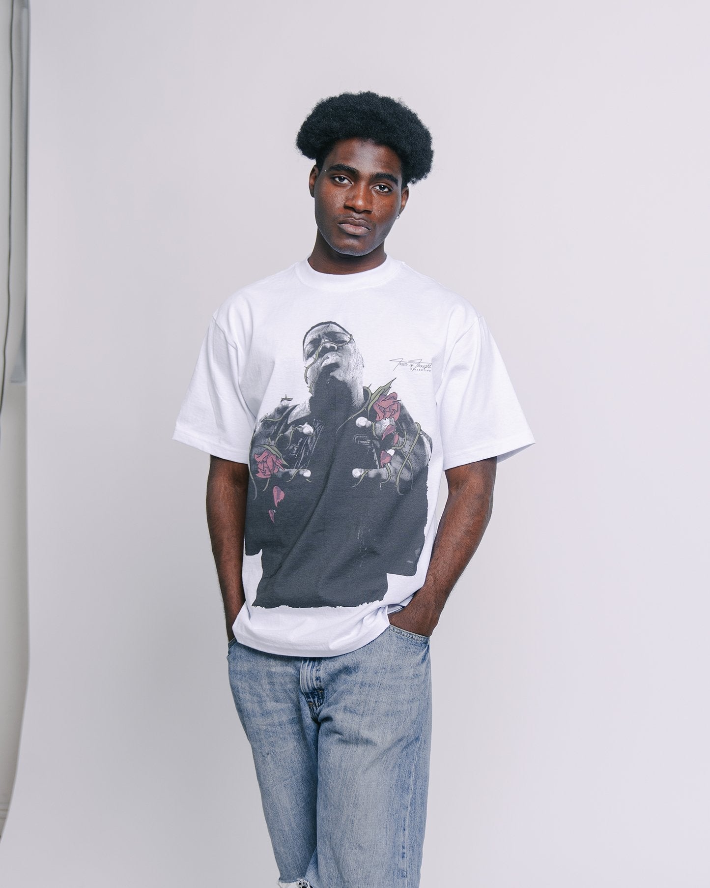 Dead Rose BIGGIE White Tee