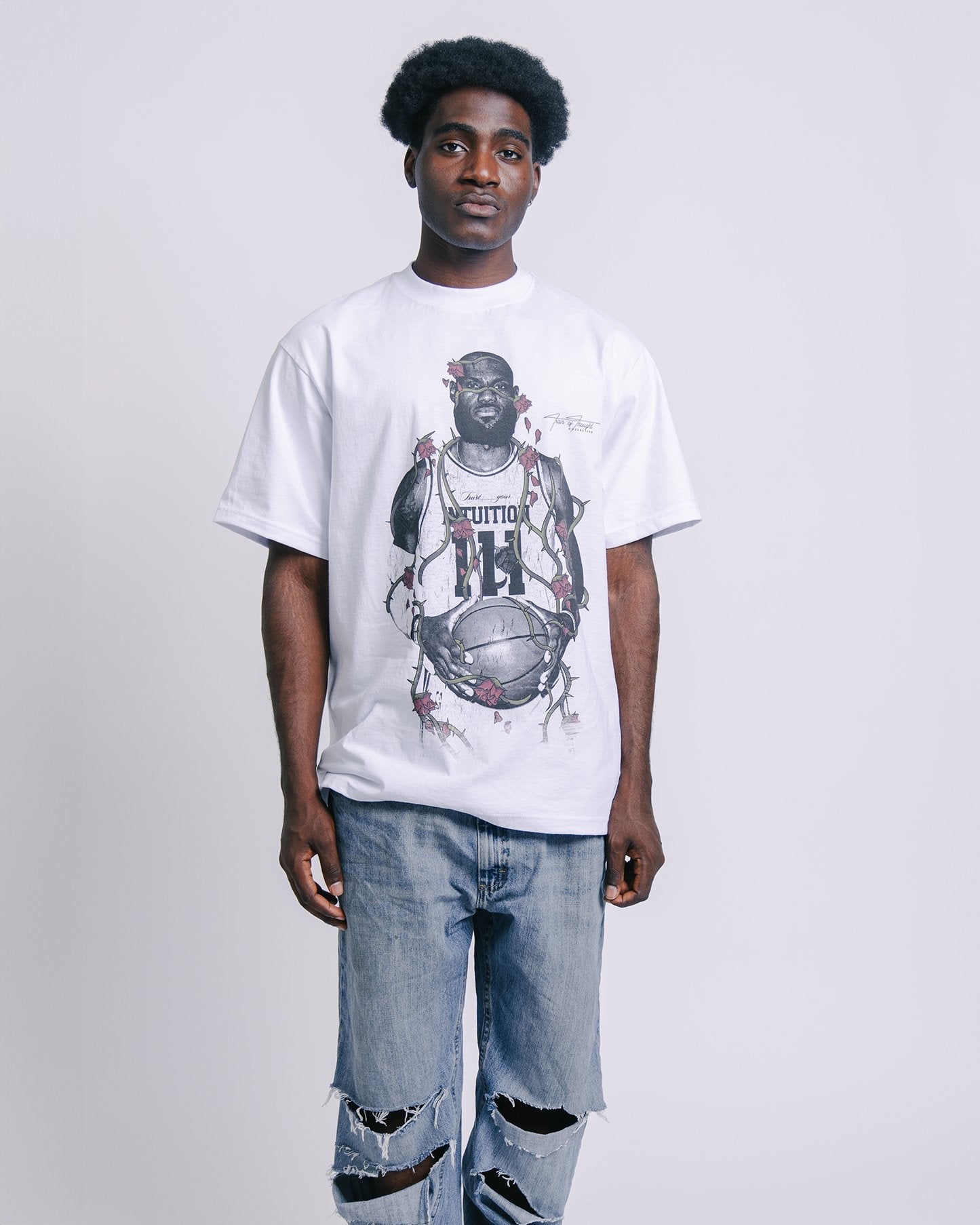 Dead Rose BRON White Tee