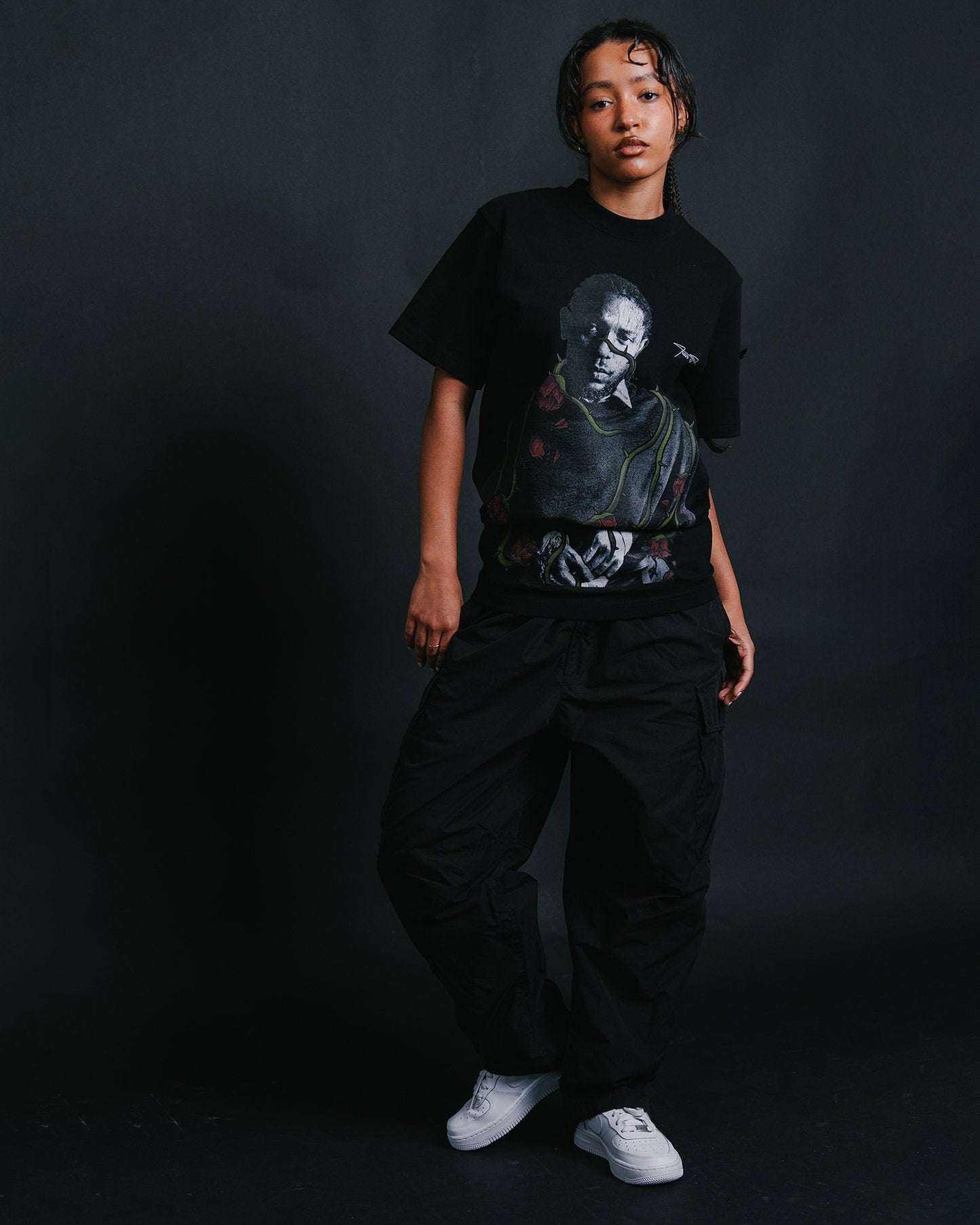 Dead Rose KDOT Black Tee