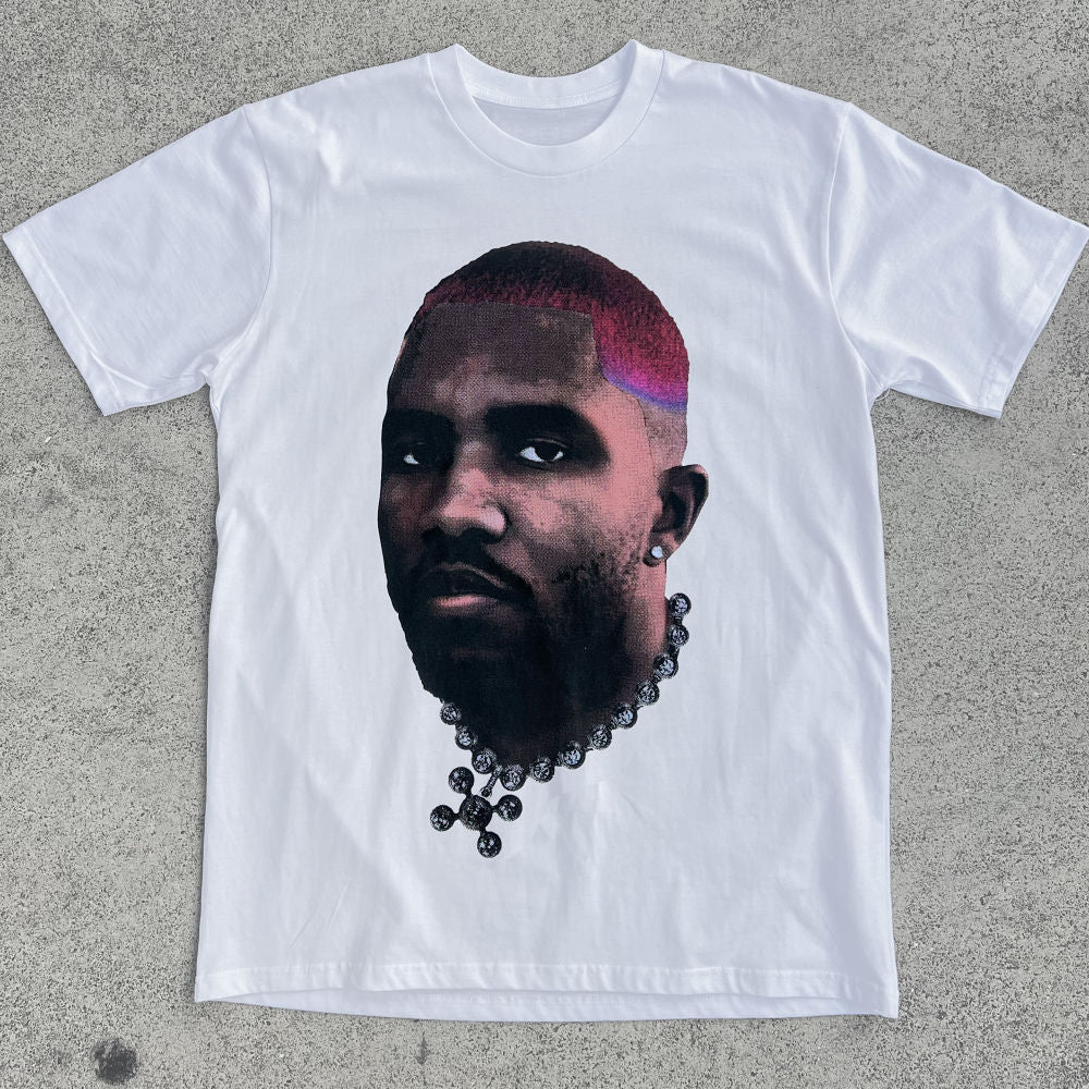 FRANK WHITE WHITE HEAVY WEIGHT T-SHIRT