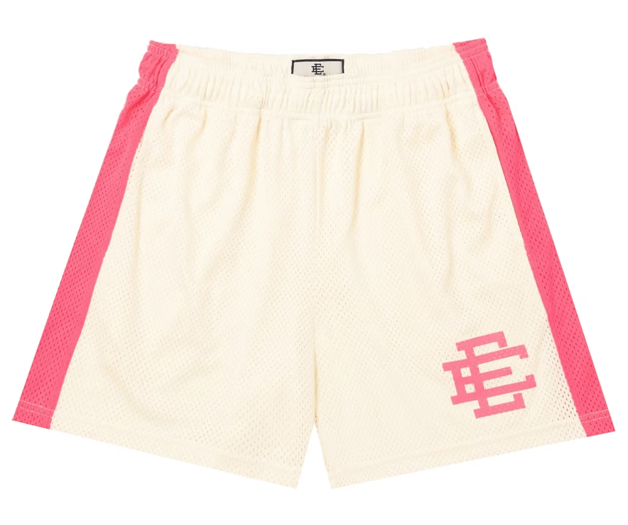 Eric Emanuel EE Basic Short Antique White Knockout Pink - Off Brand ApparelEric Emanuel EE Basic Short Antique White Knockout Pink