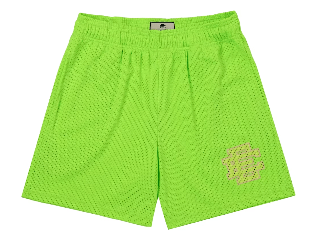 Eric Emanuel EE Basic Shorts Slime Slime - Off Brand ApparelEric Emanuel EE Basic Shorts Slime Slime