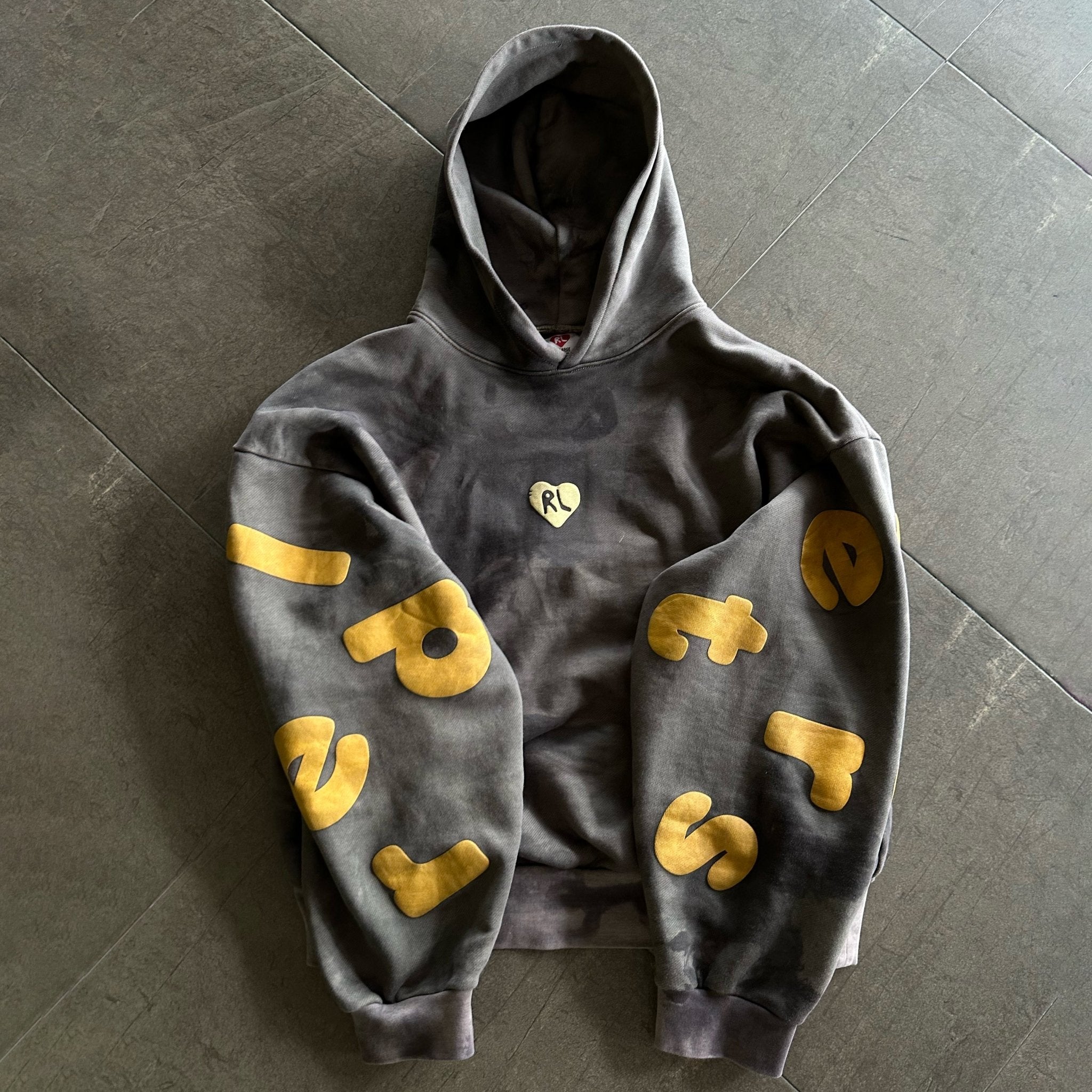 Hand-Dyed Scattered Hoodie