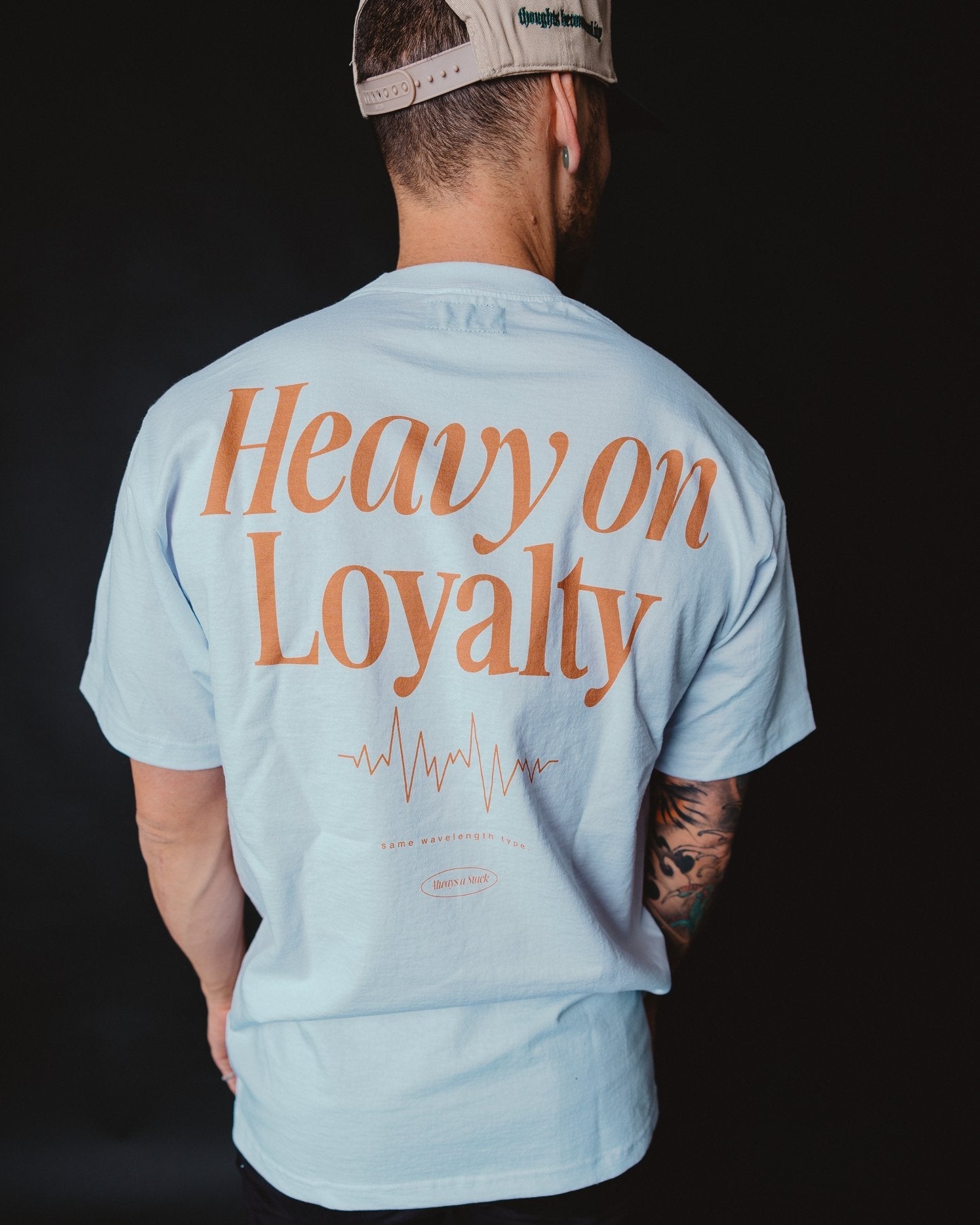 Heavy On Loyalty White Tee