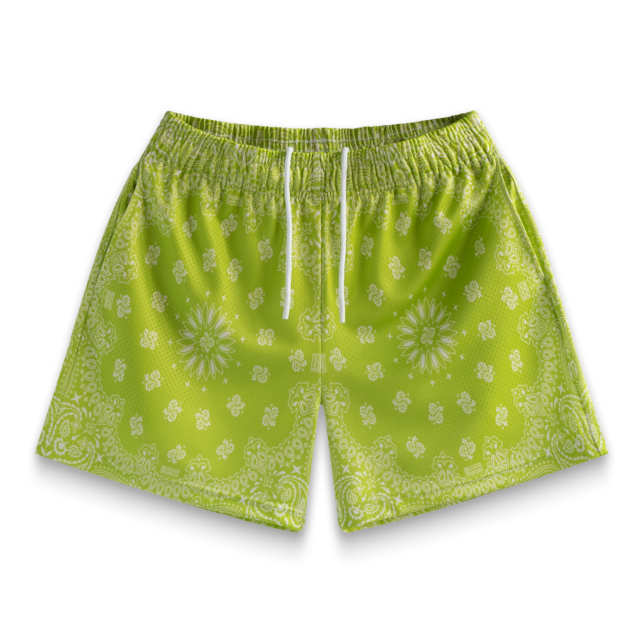 Sulfur Paisley Shorts