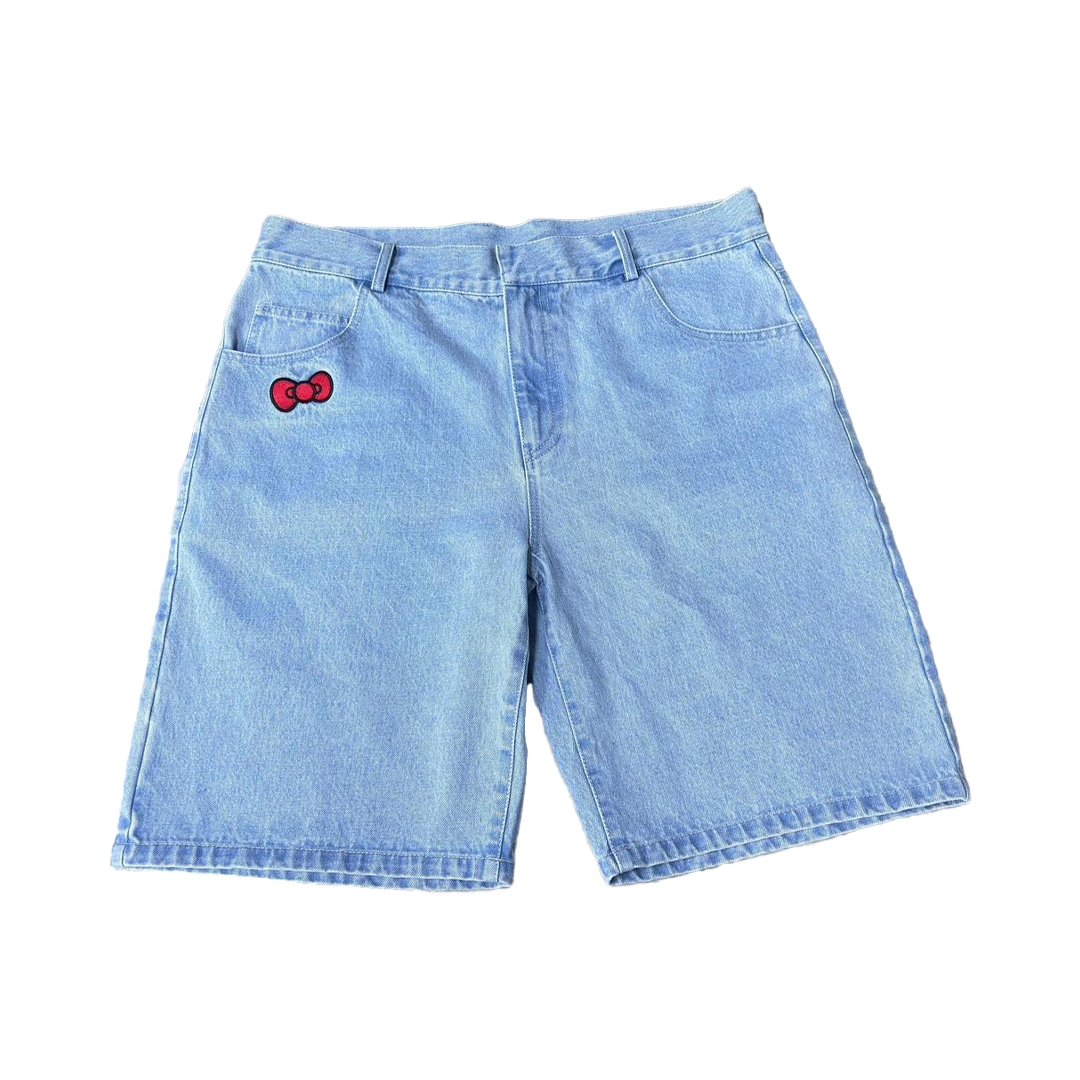 "HK" Denim Jorts