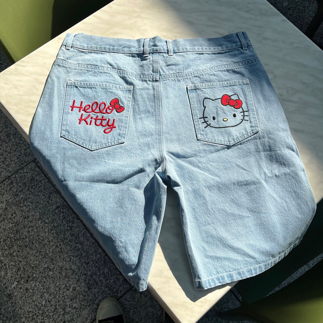 "BOOP" Denim Jorts