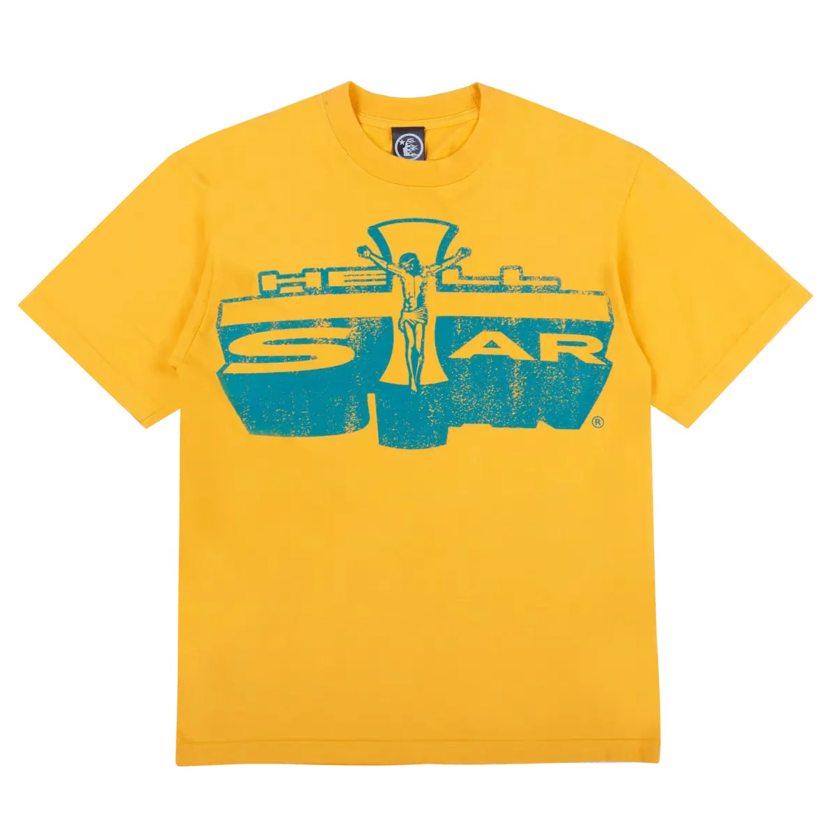 Jesus Emblem Tee Yellow