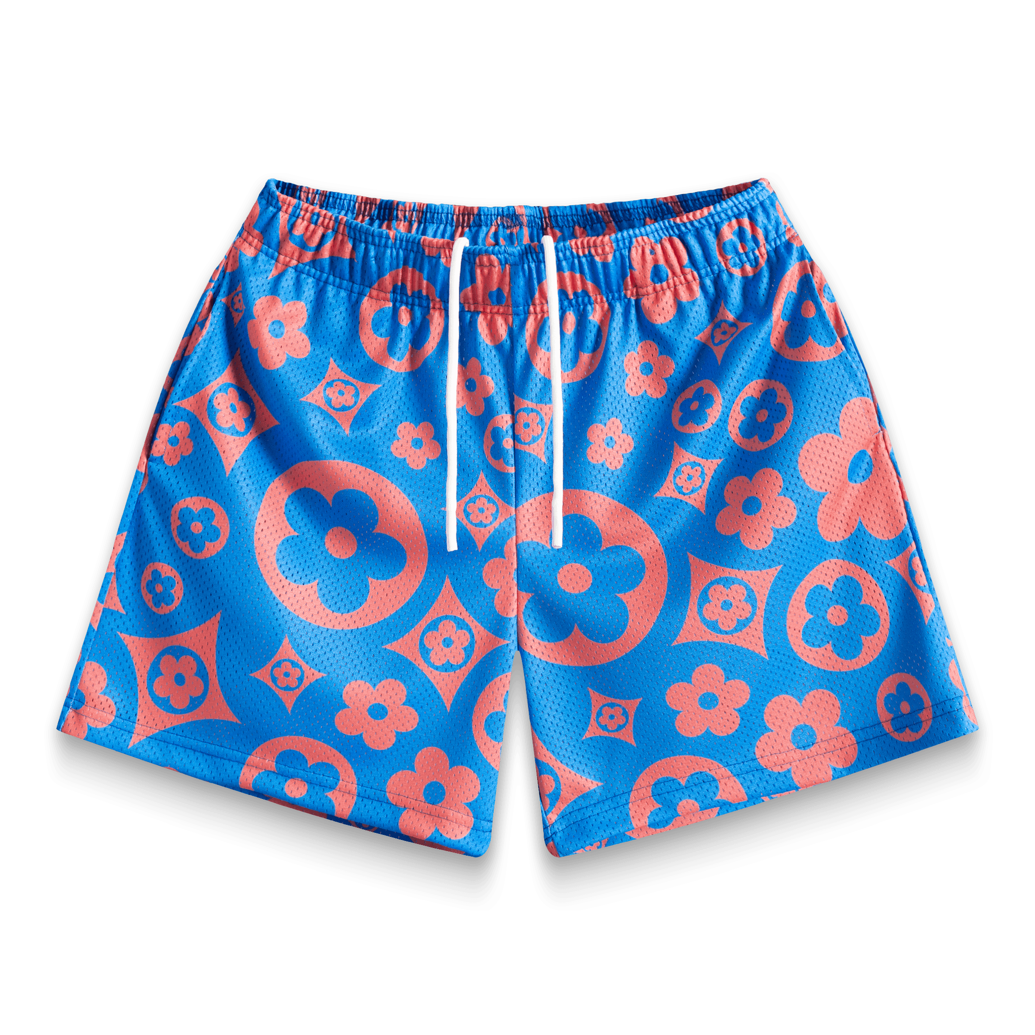 Knicks Flower Shorts - BYNXKnicks Flower Shorts