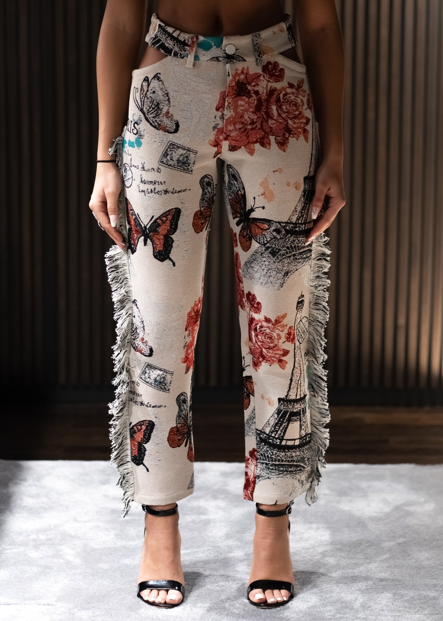 La Ville Lumiere Tapestry Pants V3