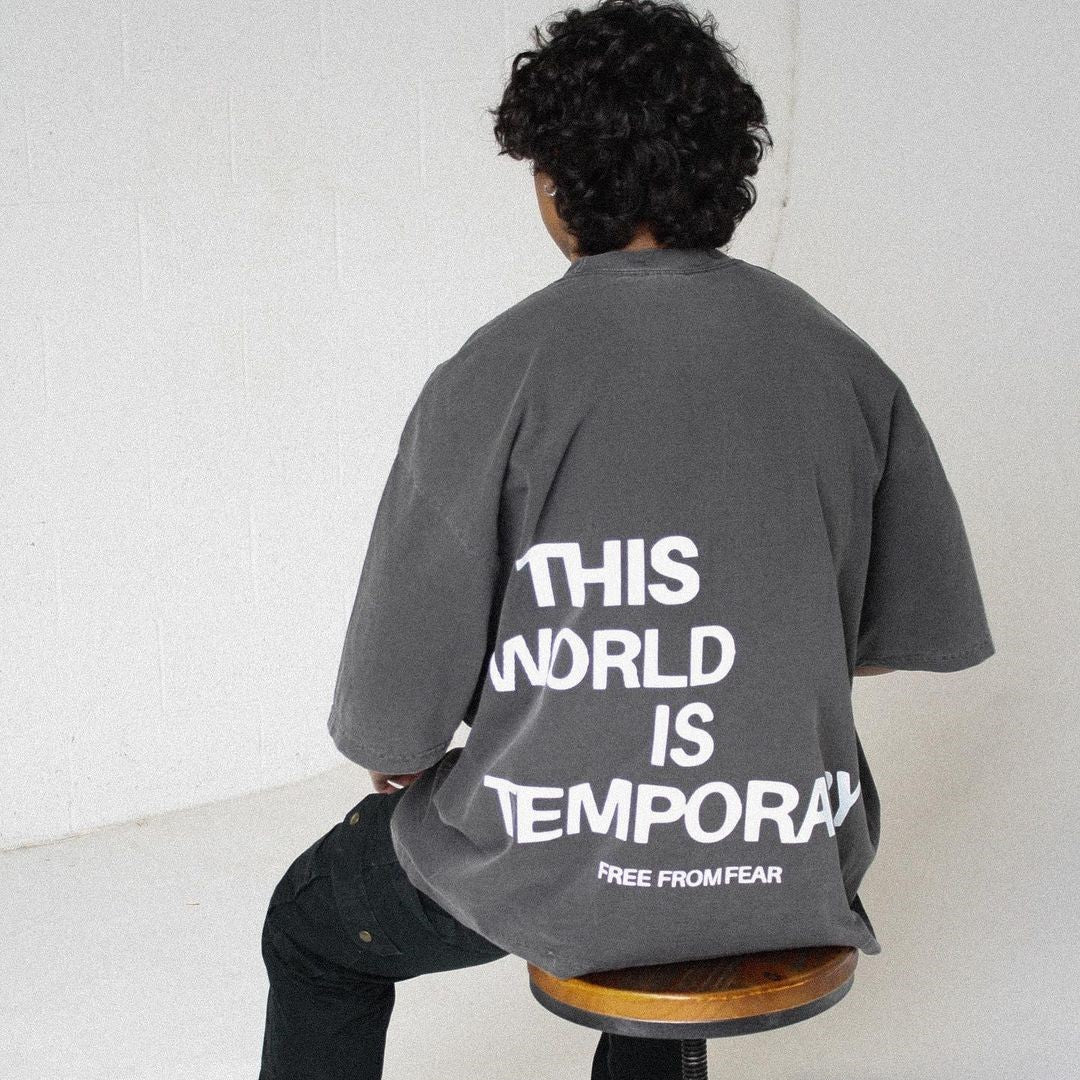 THIS WORLD IS TEMPORARY TEE