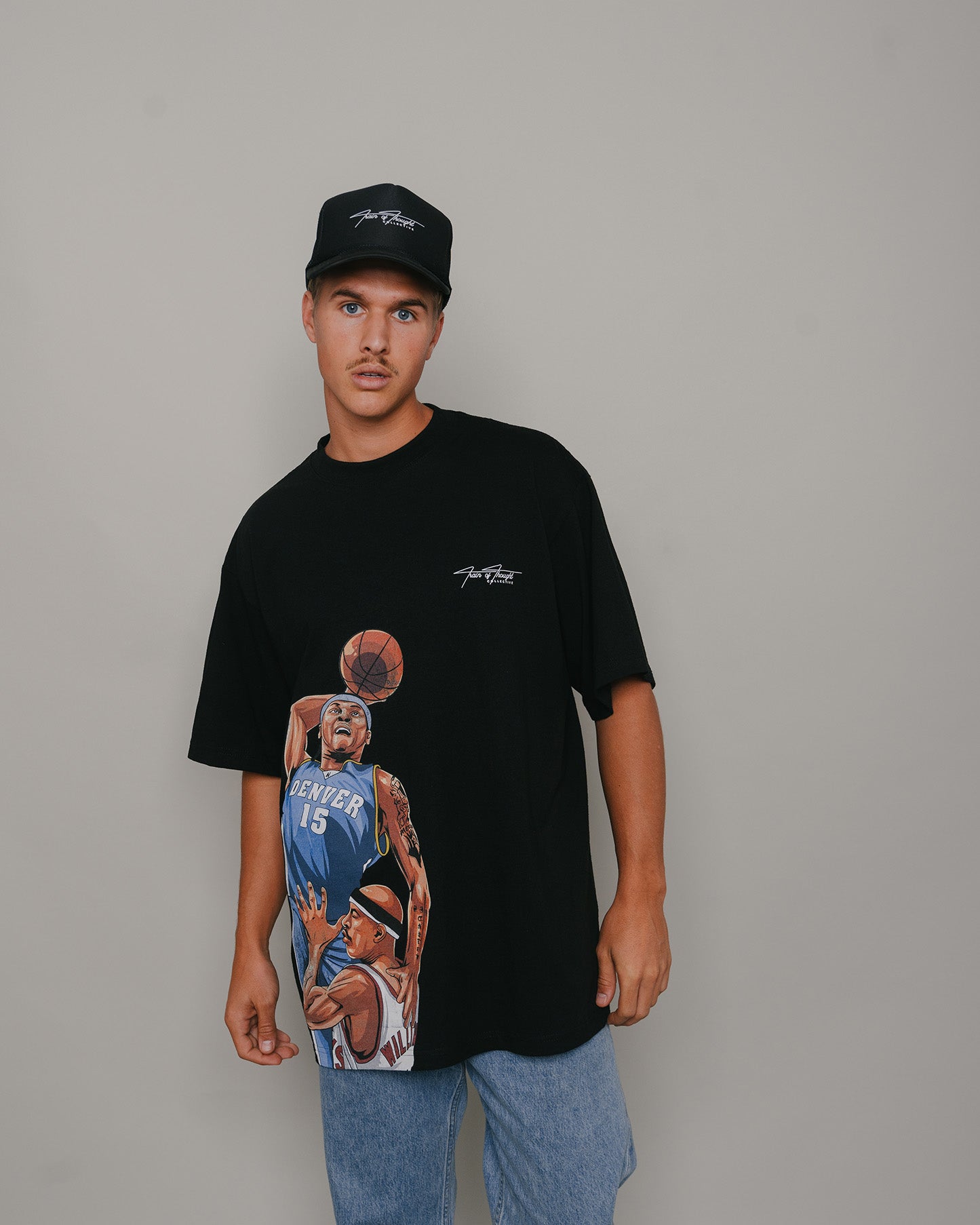 Melo Black Tee