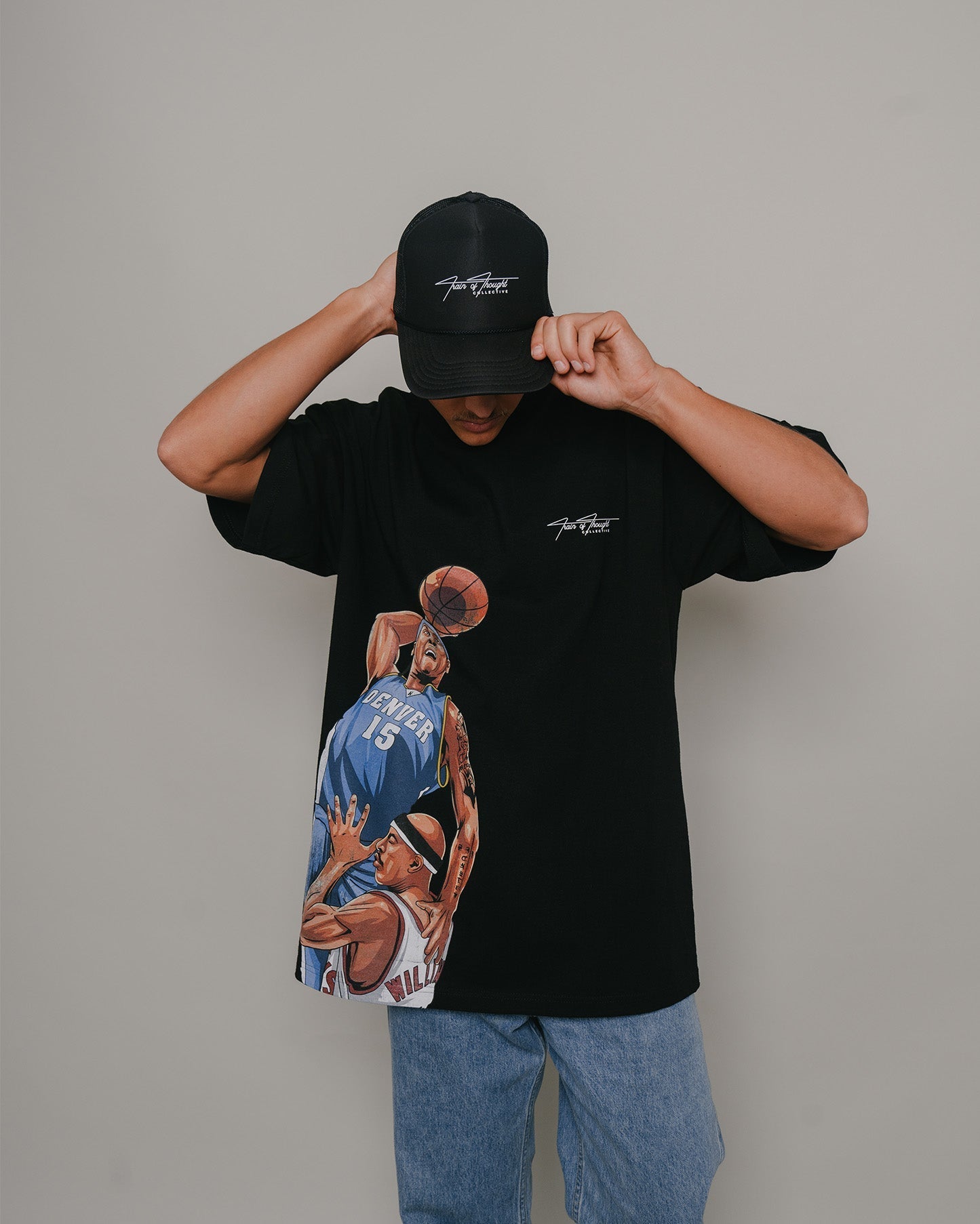 Melo Black Tee