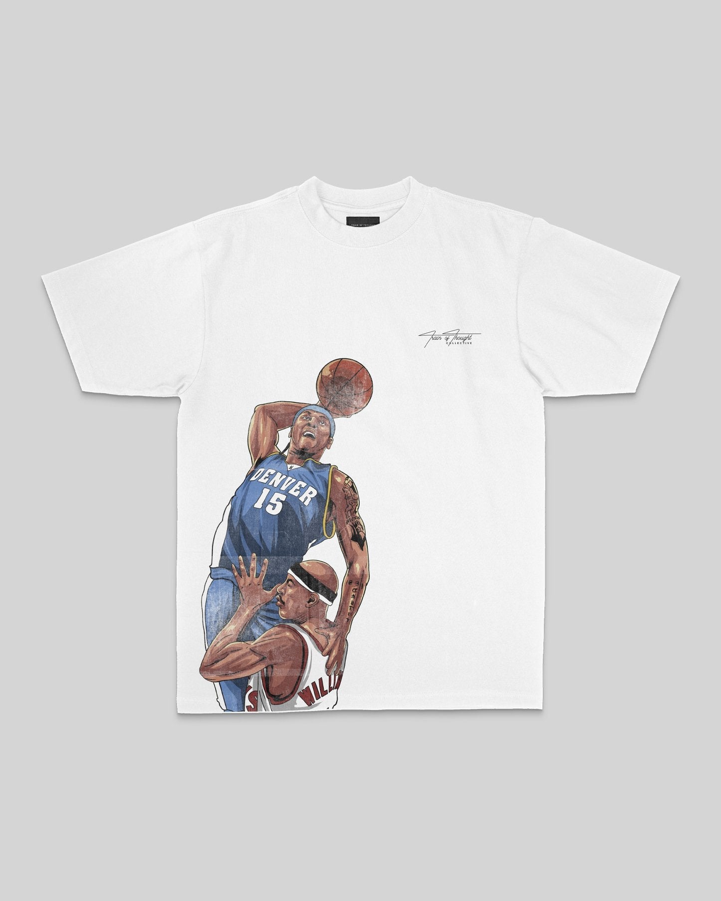 Melo White Tee