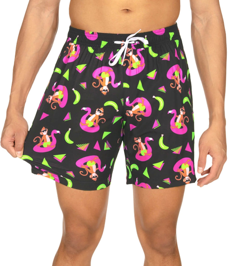 Monkey Business Stretch Swim Trunks