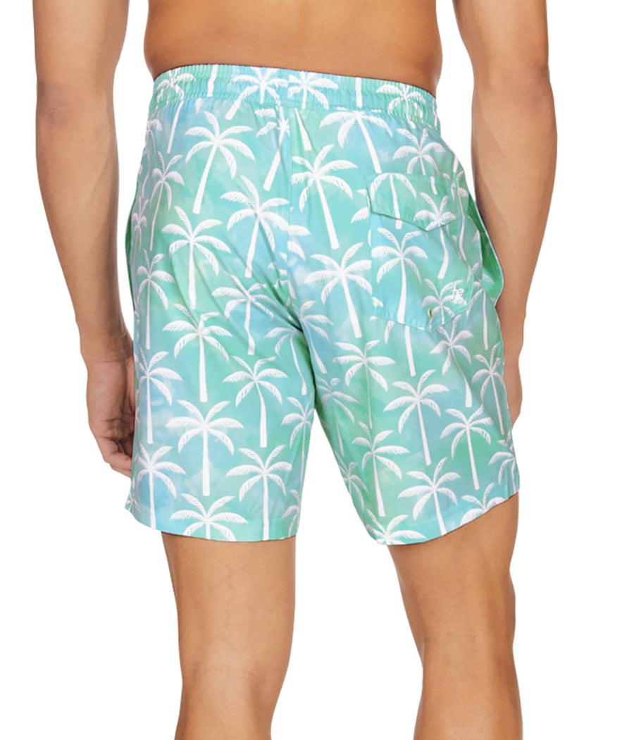 Paradise Palm Stretch Swim Trunks