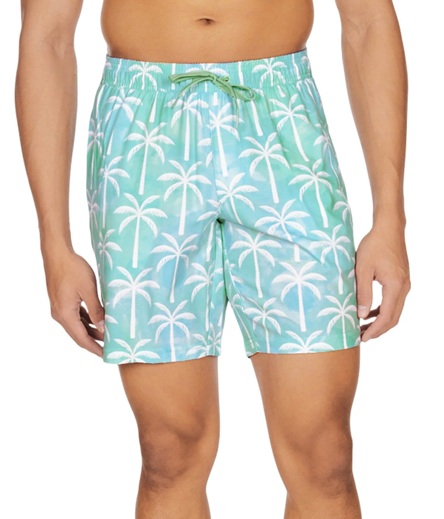 Paradise Palm Stretch Swim Trunks