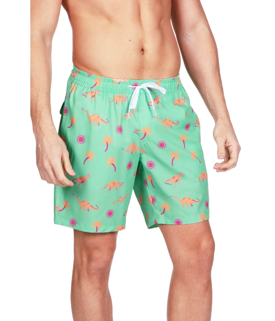 Dino Desert Stretch Swim Trunks