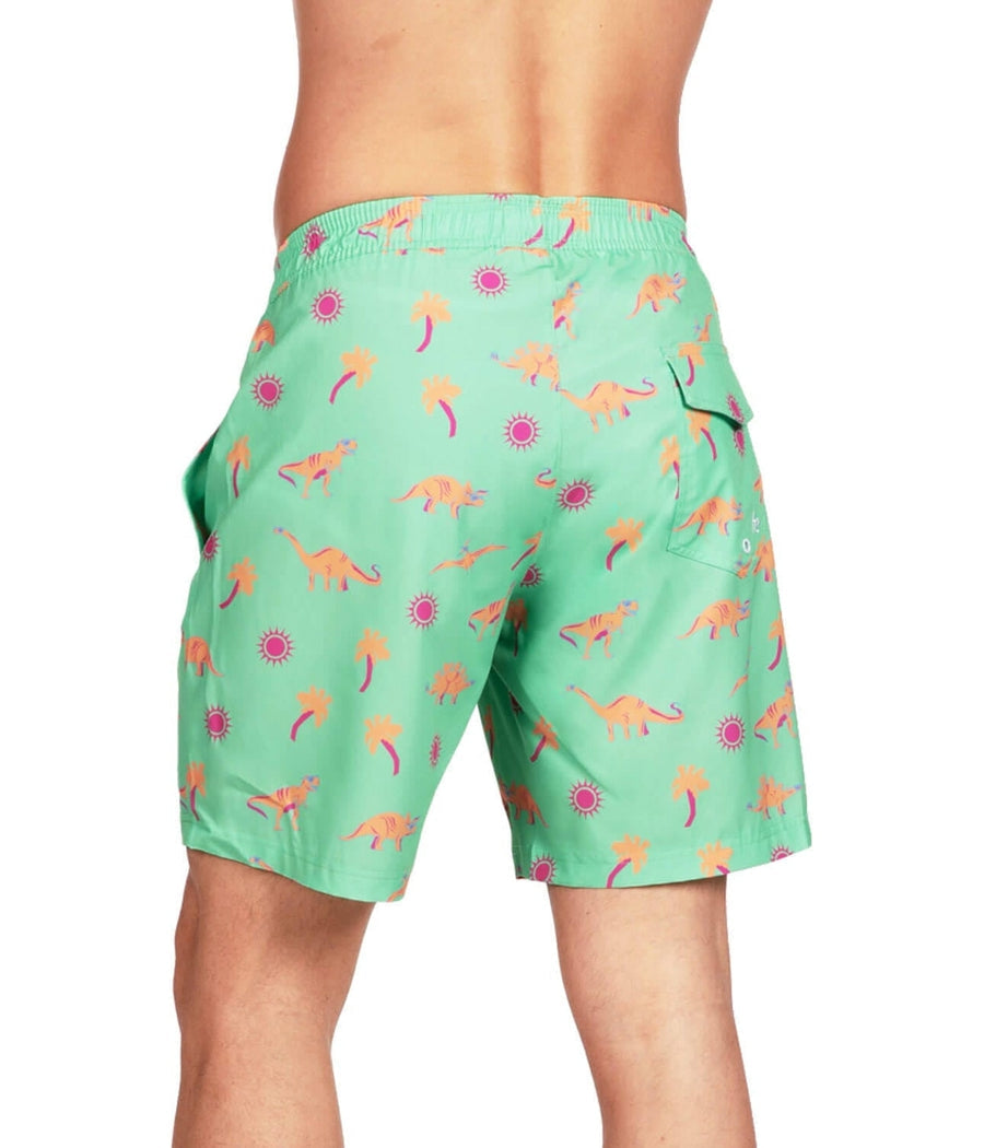 Dino Desert Stretch Swim Trunks