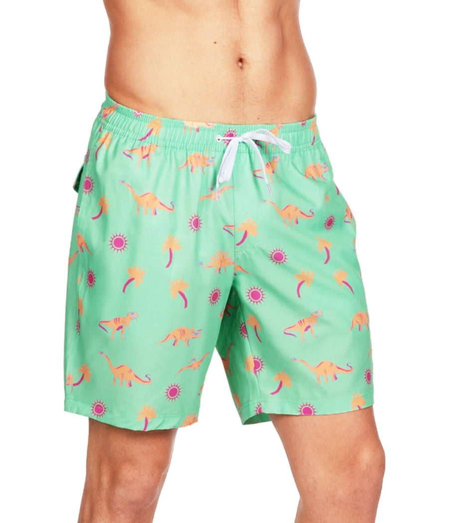 Dino Desert Stretch Swim Trunks