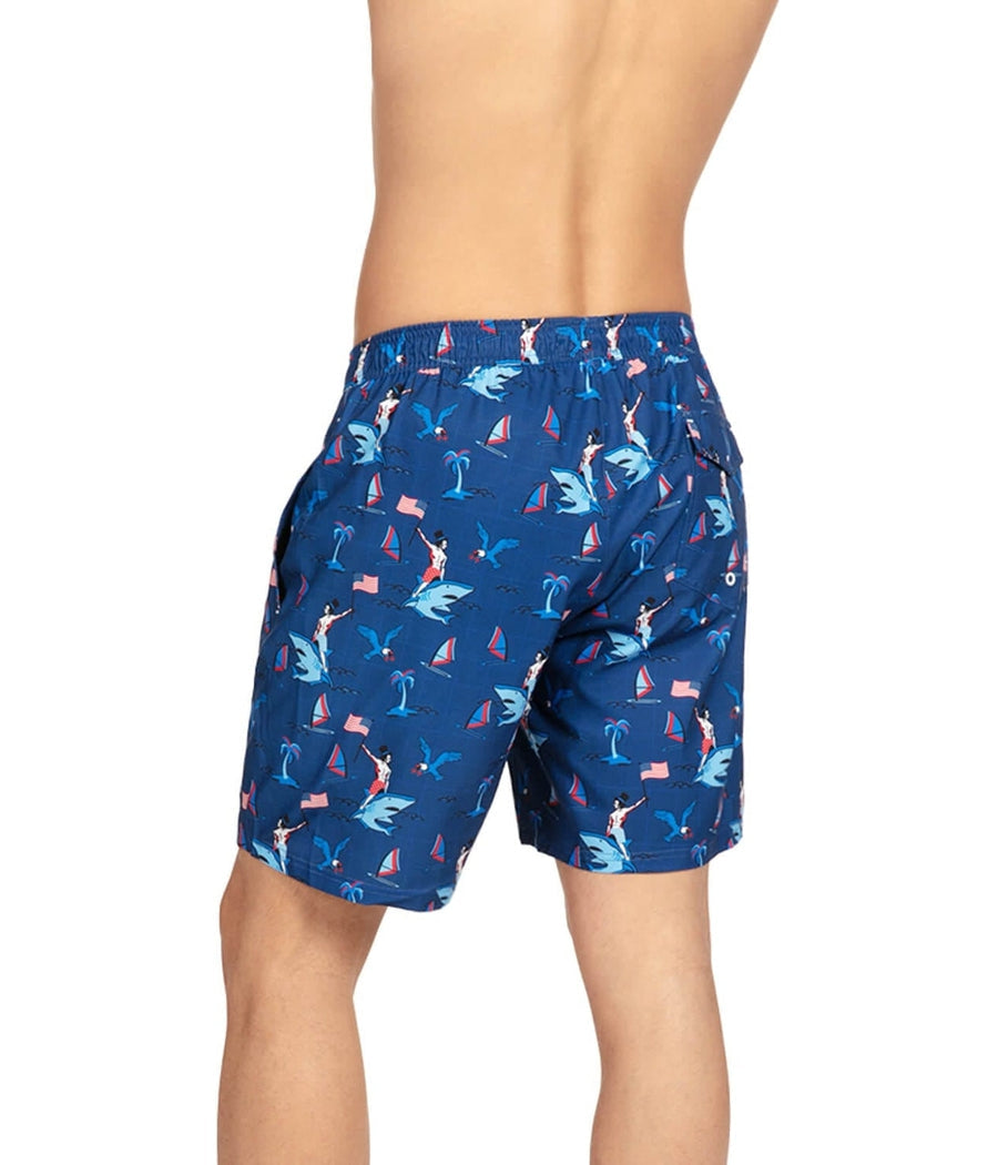 Fin Riding Founder Stretch Swim Trunks