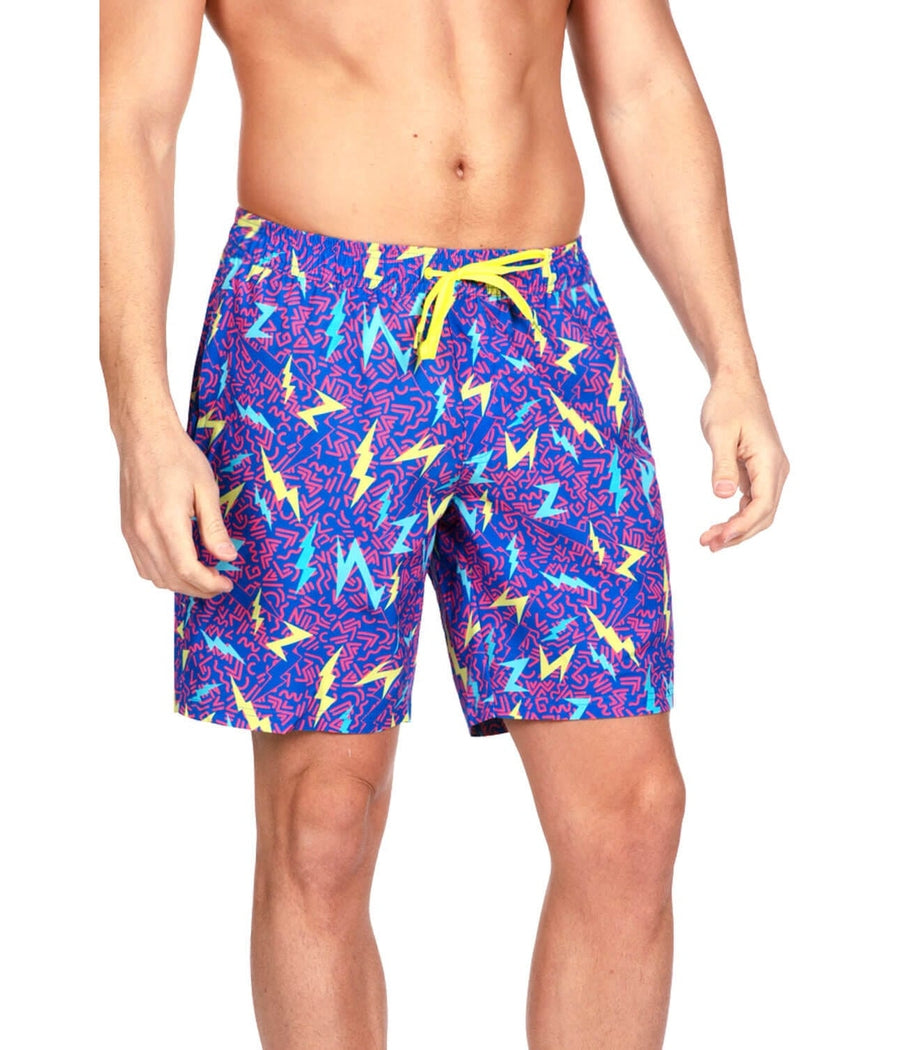 Grease Lightning Stretch Swim Trunks