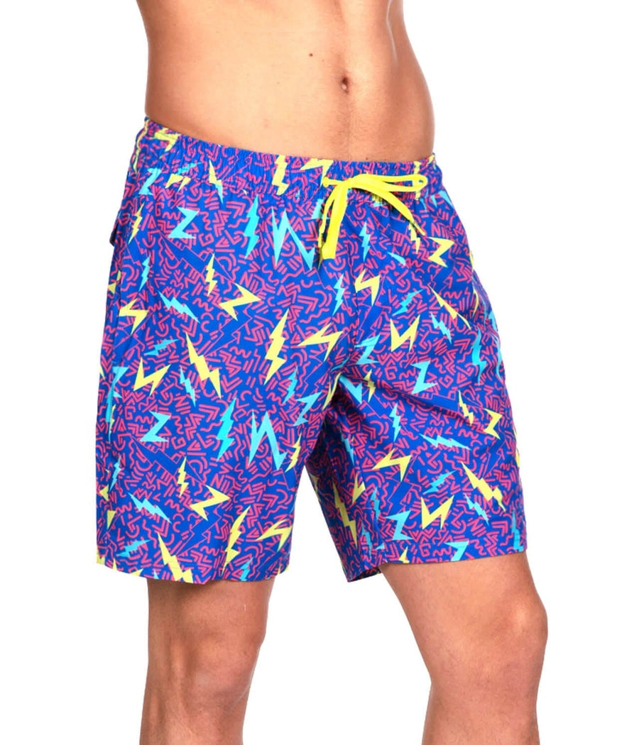 Grease Lightning Stretch Swim Trunks