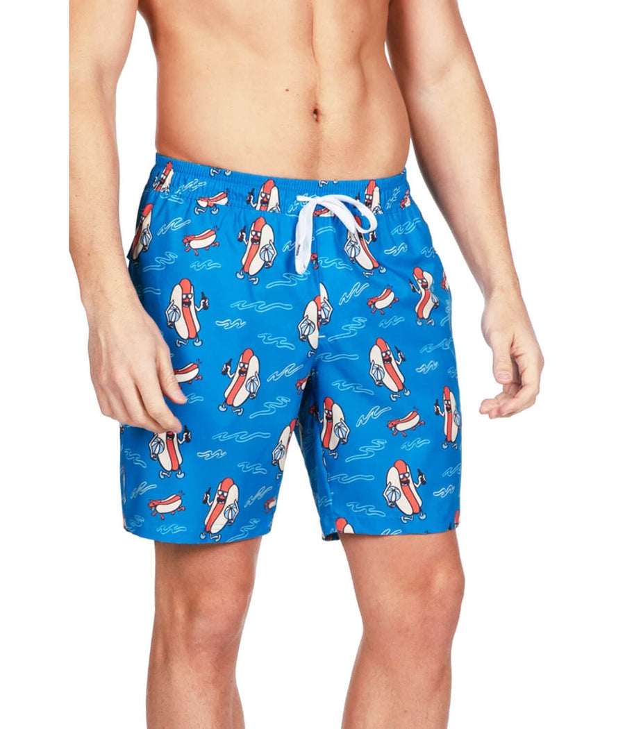 Hot Dog Diver Stretch Swim Trunks