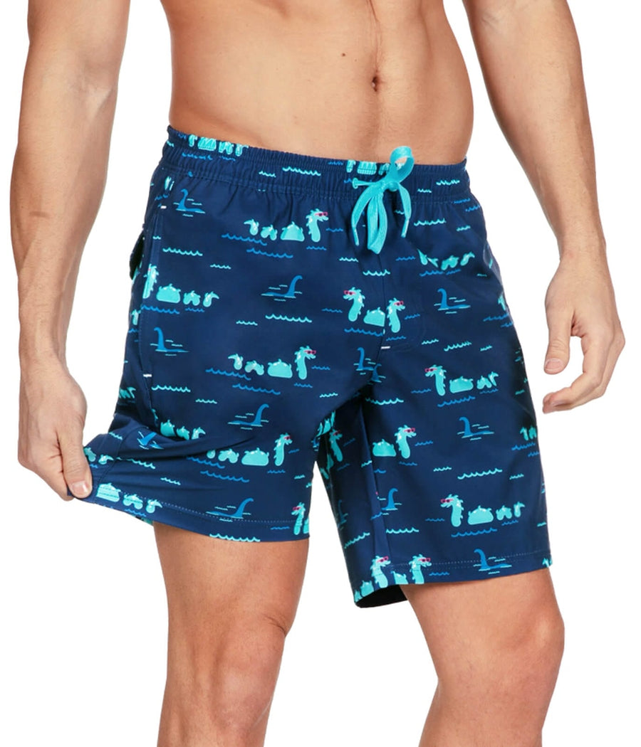 Nothin' But Nessy Stretch Swim Trunks