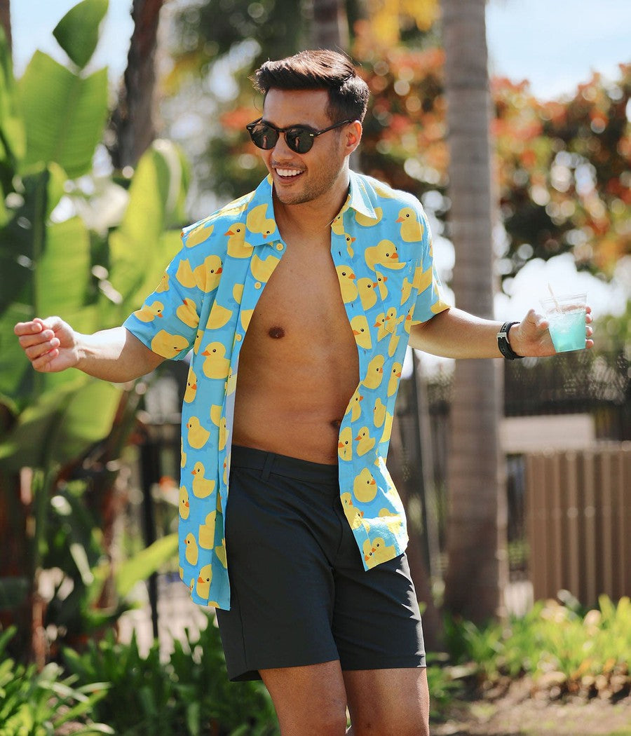 Men's Rubber Ducky Hawaiian Shirt