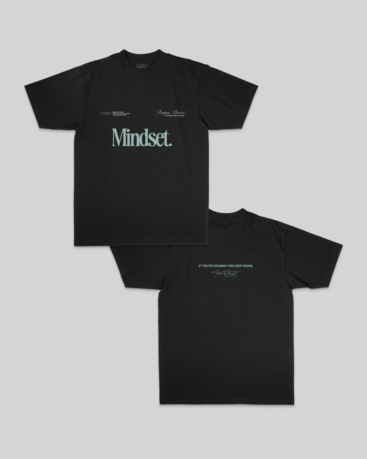 Mindset Black Tee