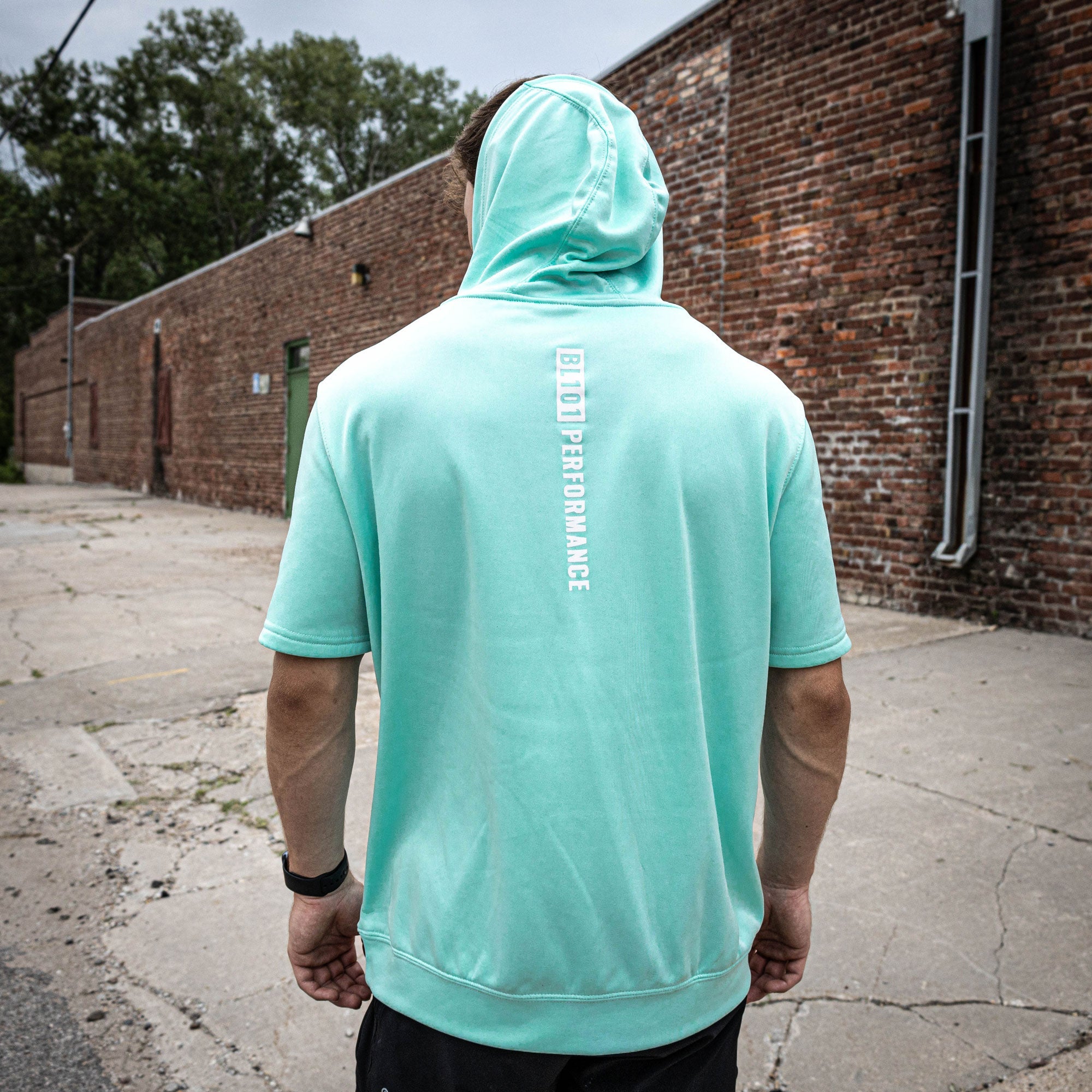 BSBL-SZN Short Sleeve Hoodie V2 Mint/White