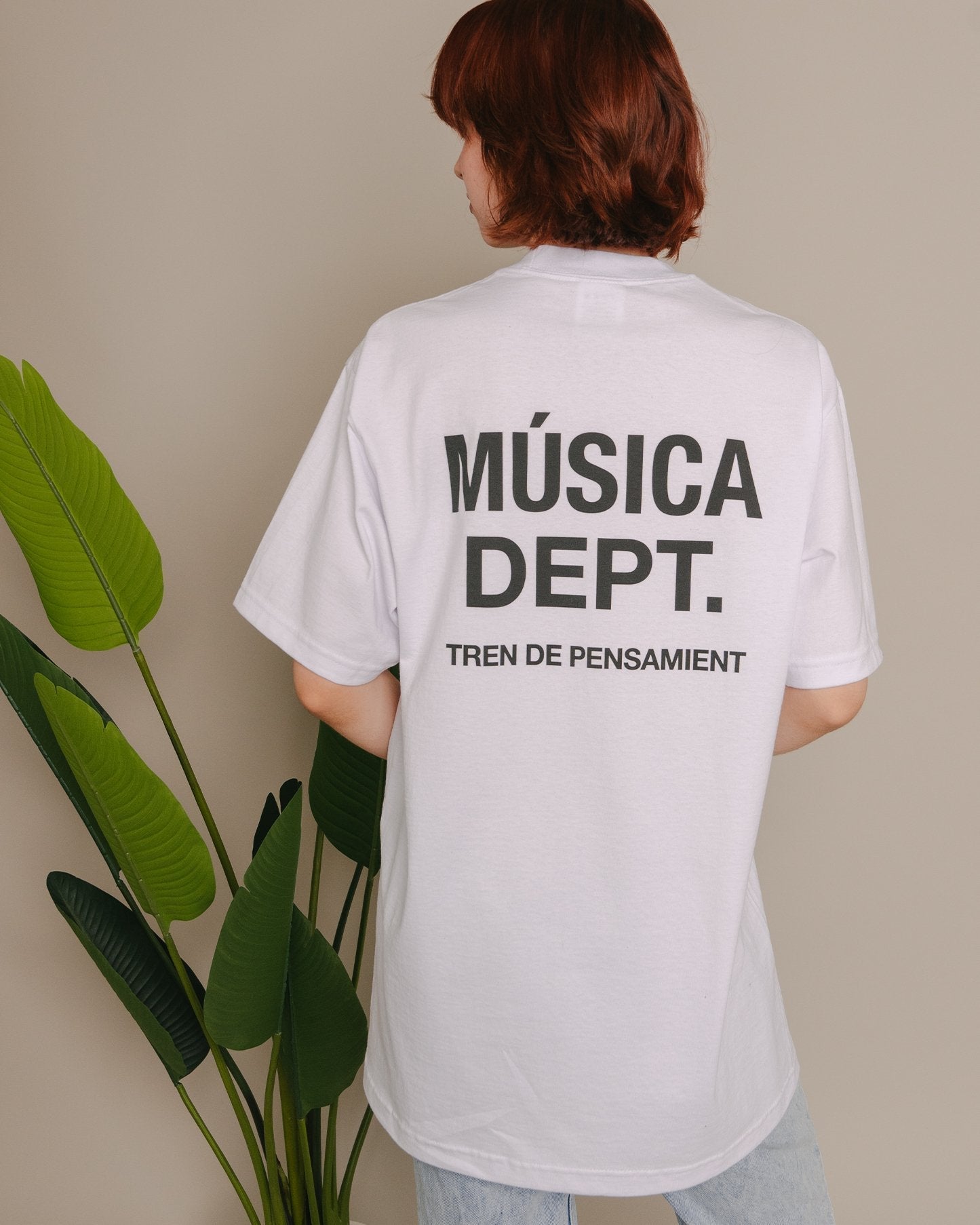 Musica Dept. White Tee